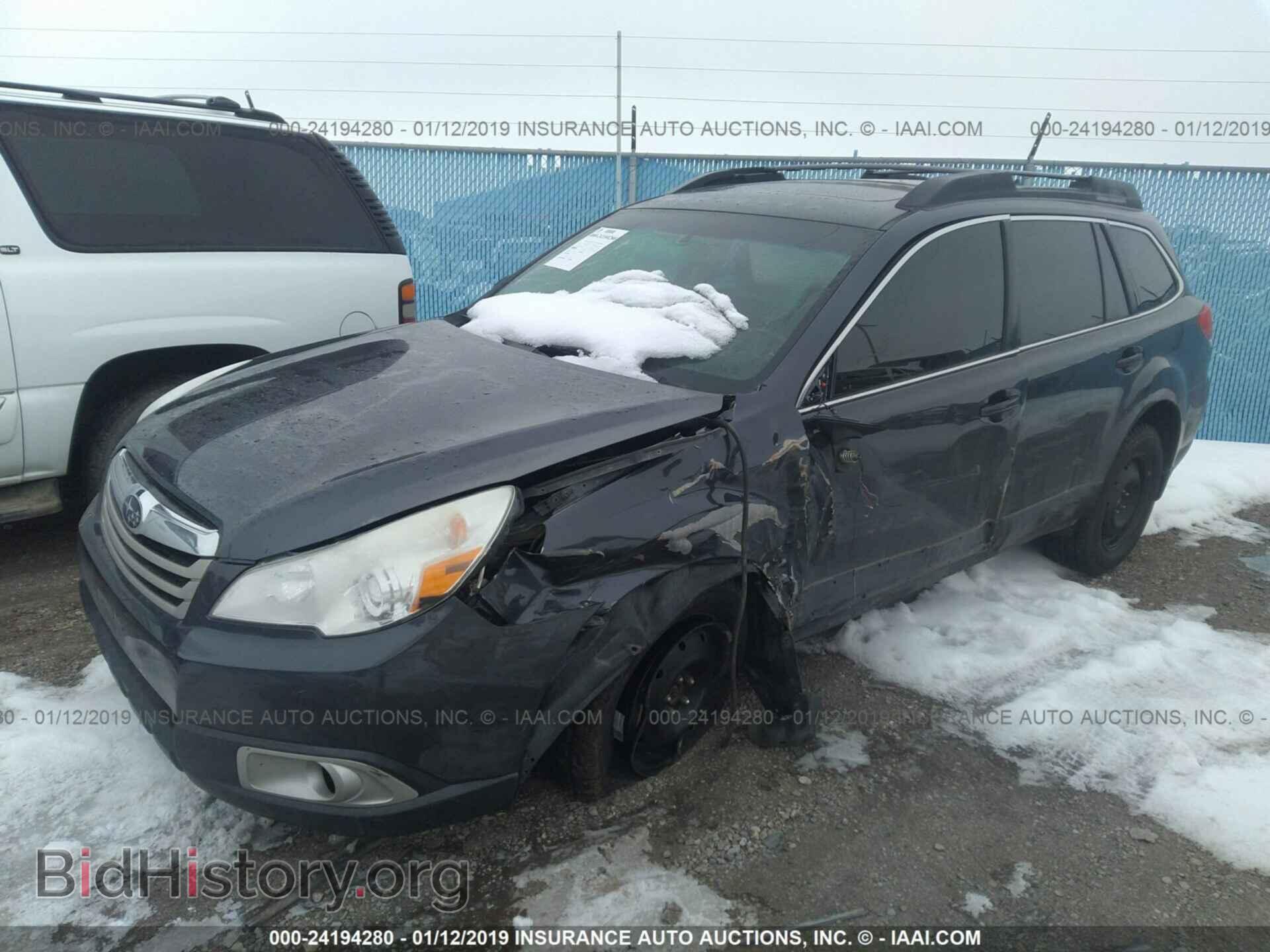 2011 SUBARU OUTBACK - VIN: 4S4BRBHC3B3396303 - Фото 2