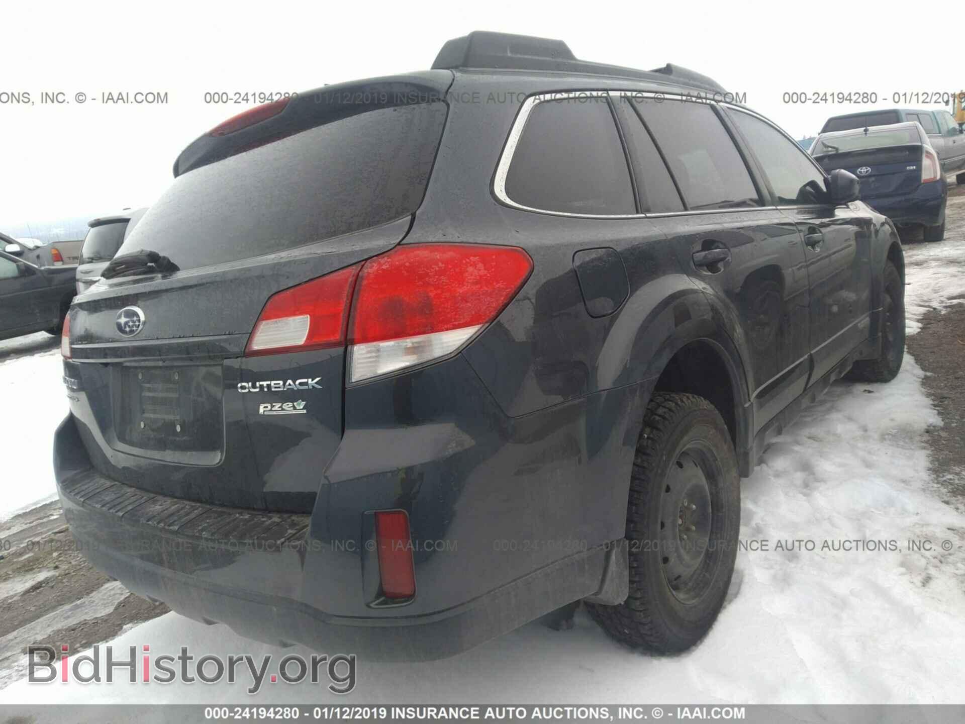 2011 SUBARU OUTBACK - VIN: 4S4BRBHC3B3396303 - Фото 4