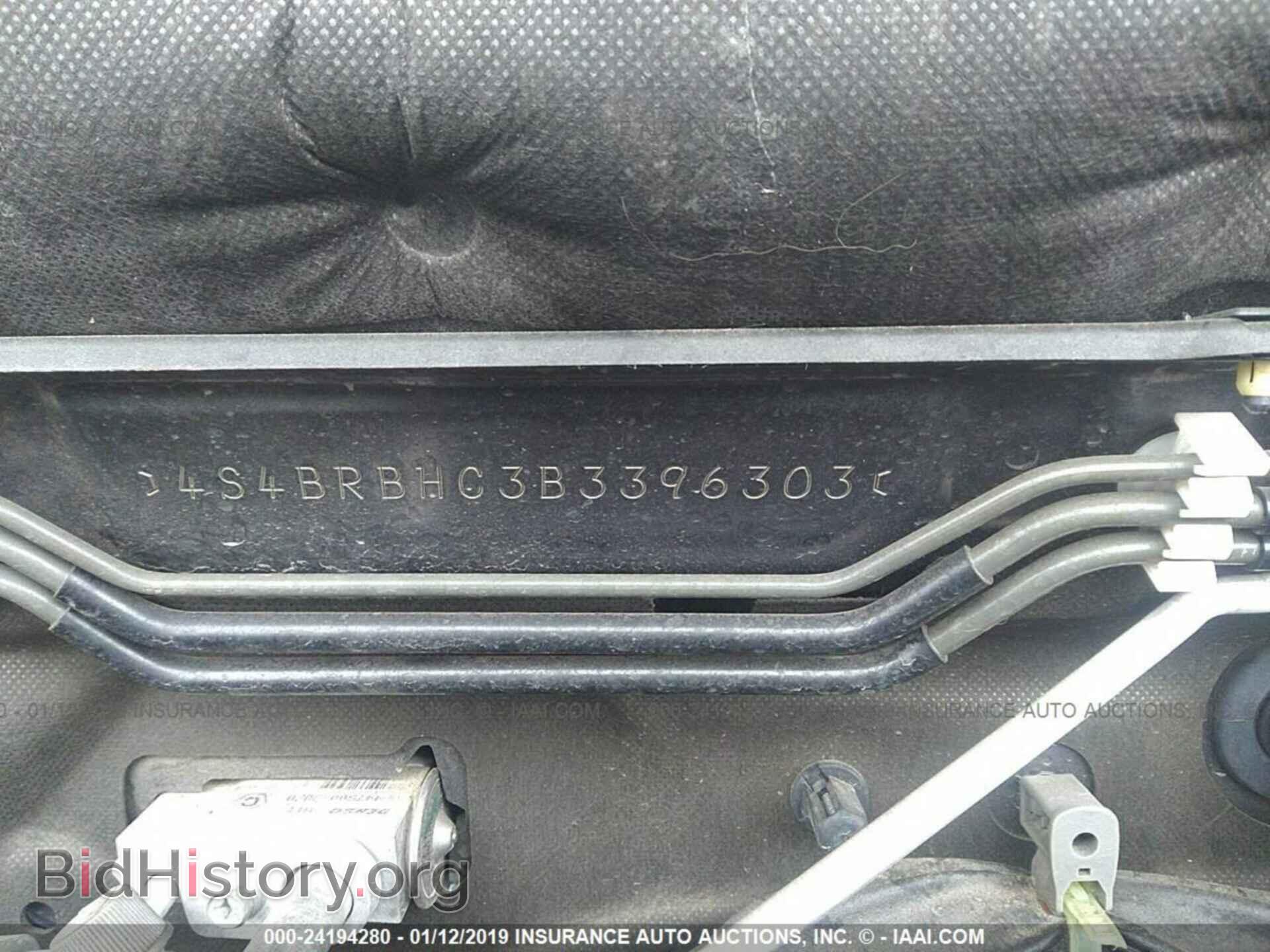 2011 SUBARU OUTBACK - VIN: 4S4BRBHC3B3396303 - Фото 9