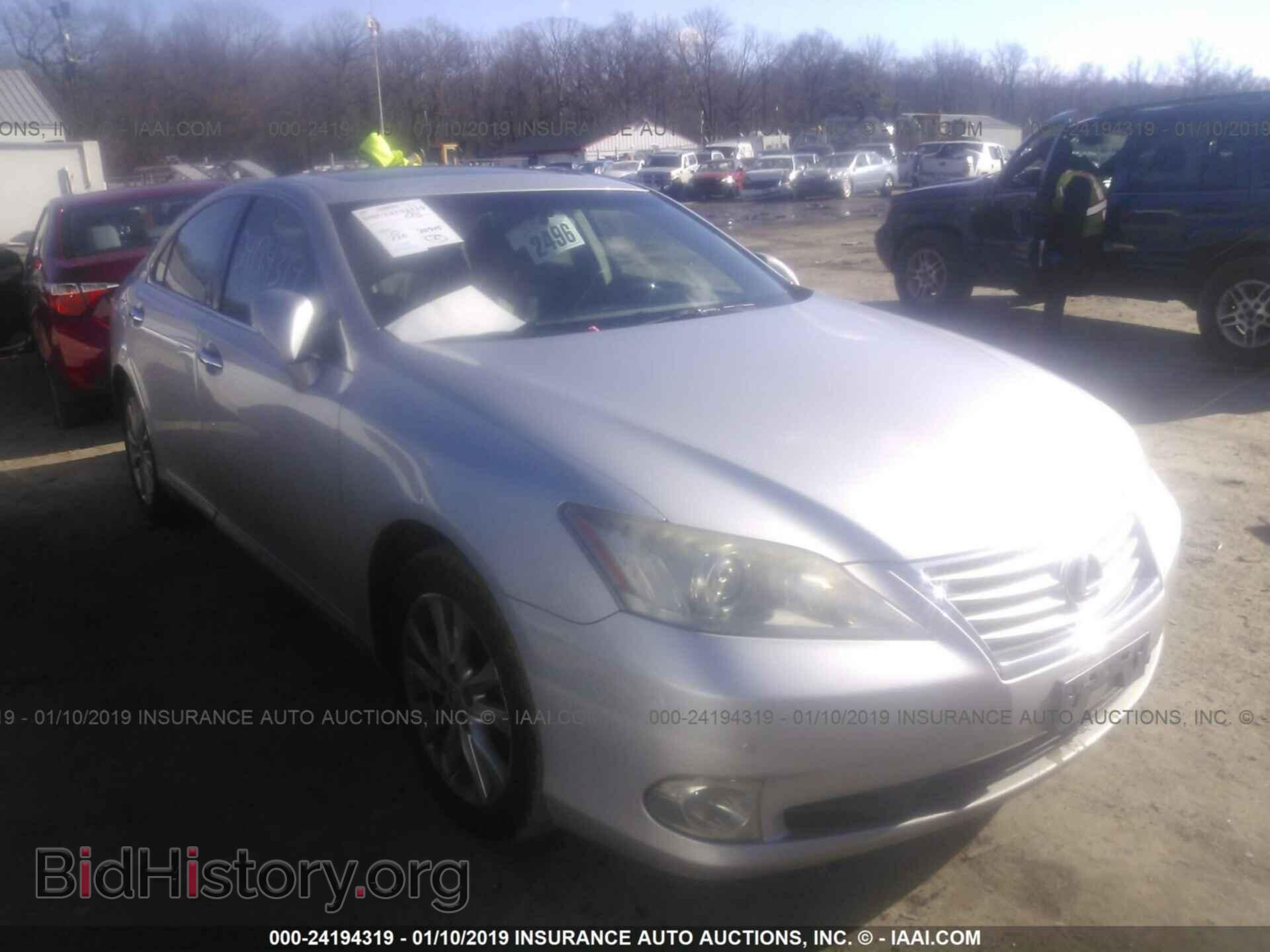 Photo JTHBK1EG6B2422195 - LEXUS ES 2011
