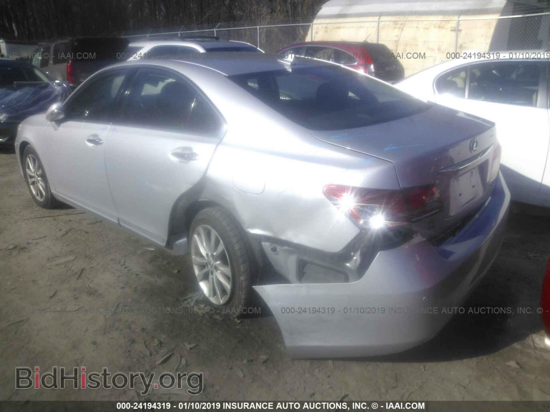 2011 LEXUS ES - VIN: JTHBK1EG6B2422195 - Фото 6