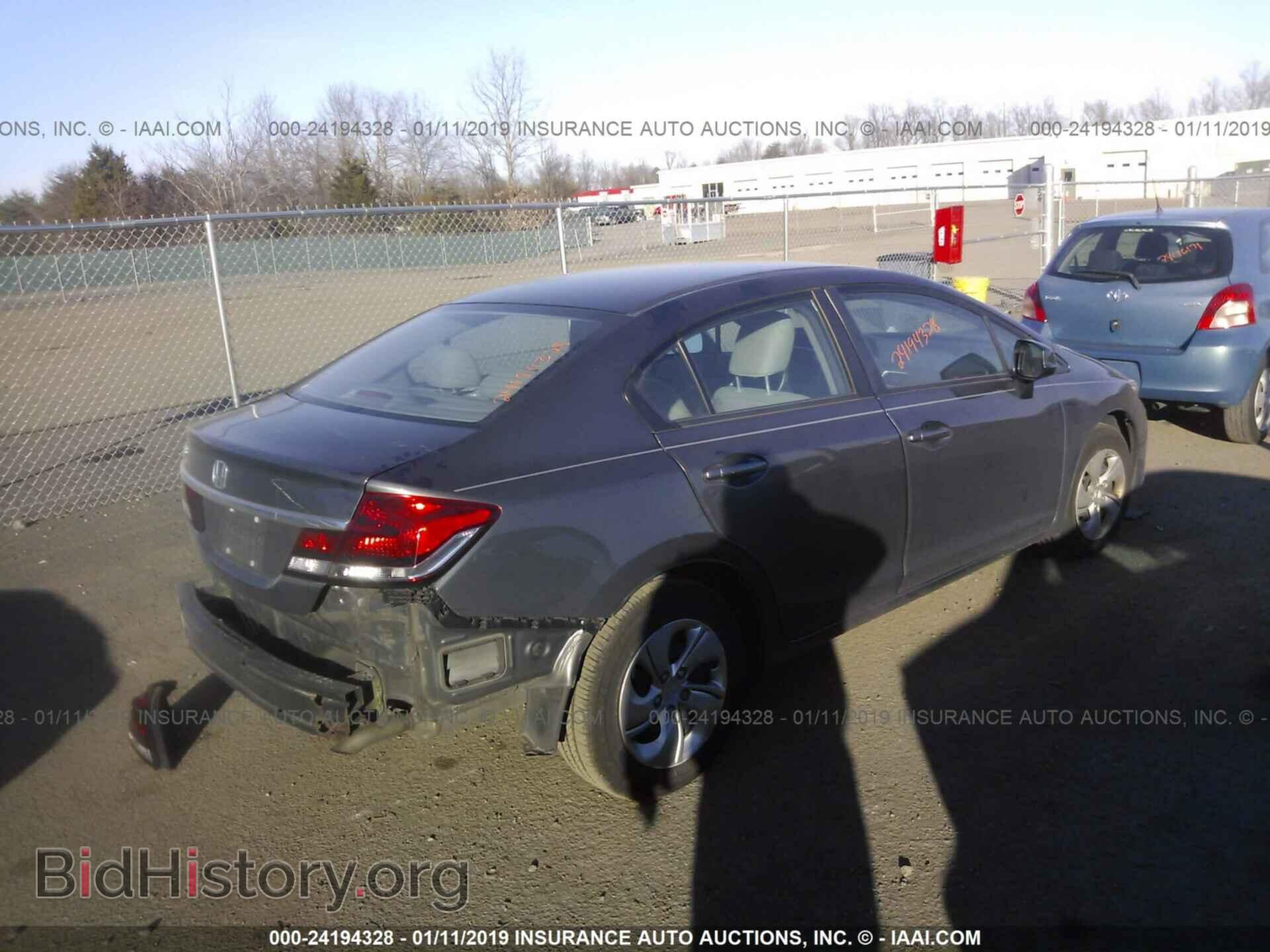 2013 HONDA CIVIC - VIN: 2HGFB2F5XDH586681 - Фото 4