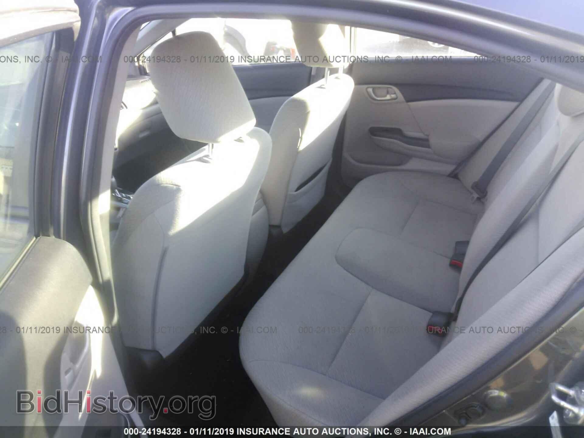 2013 HONDA CIVIC - VIN: 2HGFB2F5XDH586681 - Фото 8