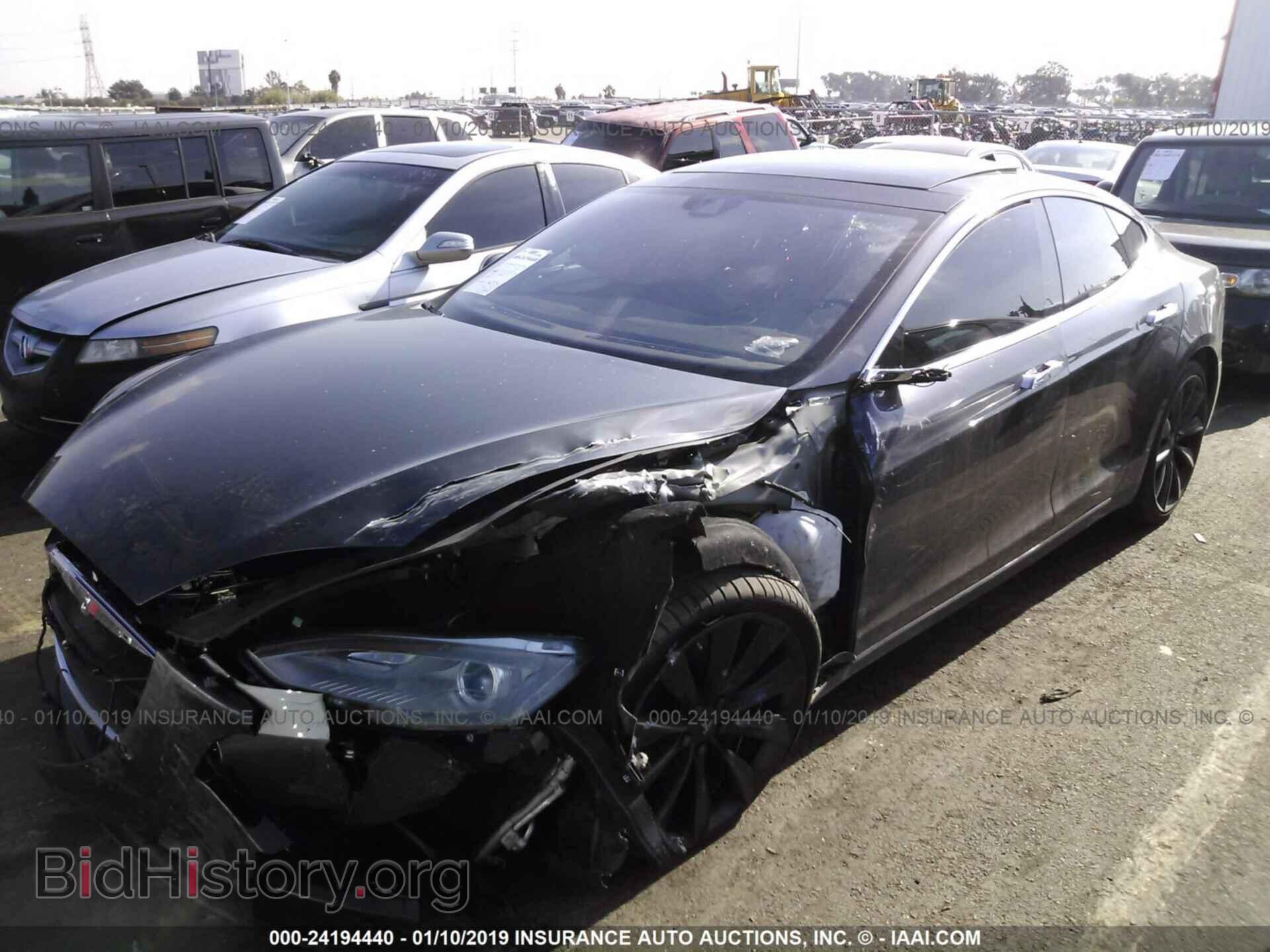 2016 TESLA MODEL S - VIN: 5YJSA1E24GF129909 - Фото 2