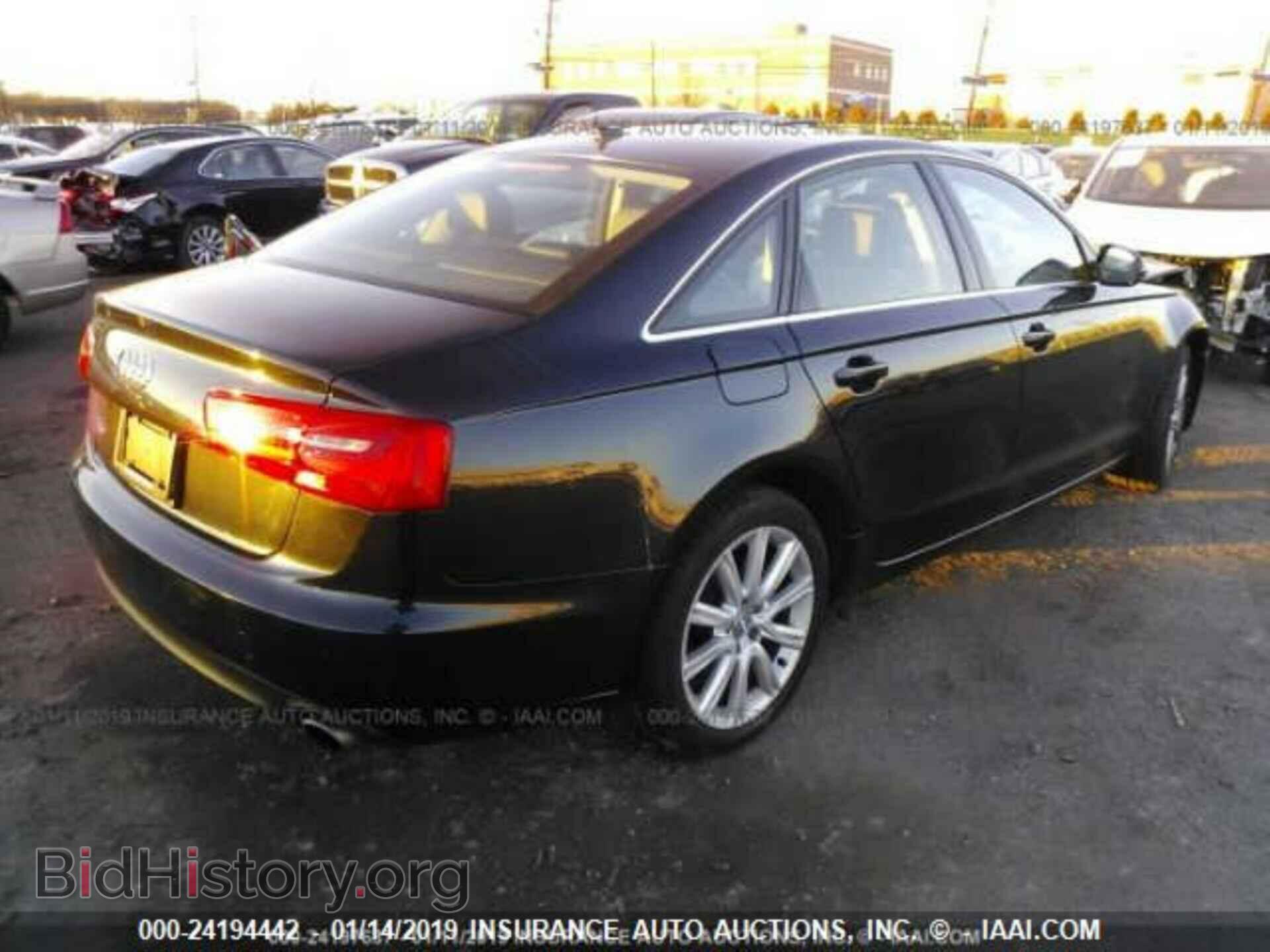 2013 AUDI A6 - VIN: WAUGFAFC4DN082731 - Фото 4