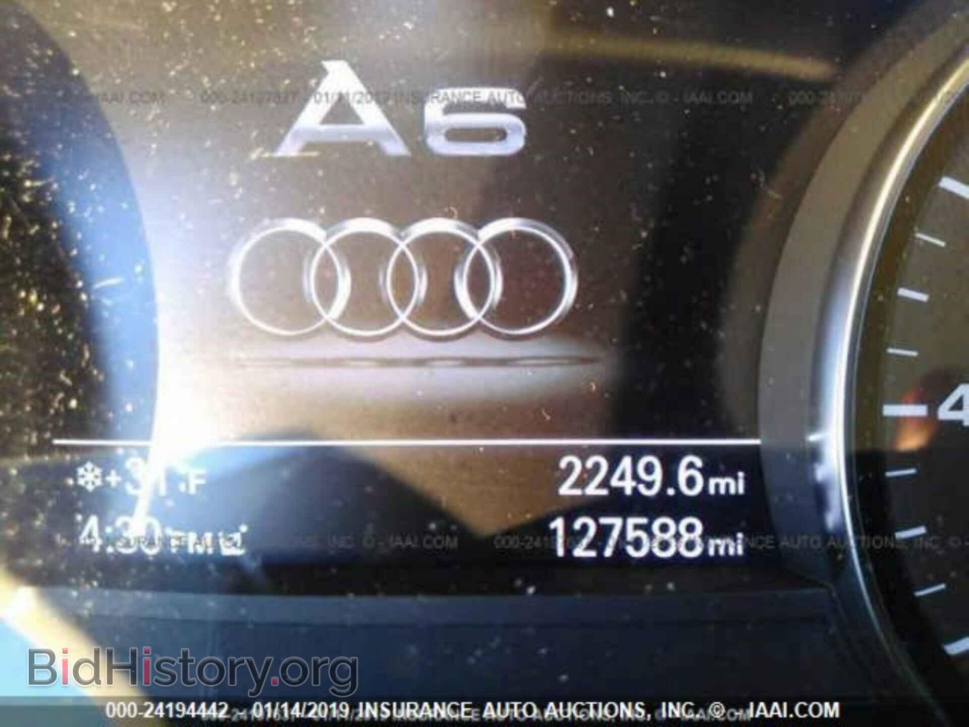 2013 AUDI A6 - VIN: WAUGFAFC4DN082731 - Фото 7