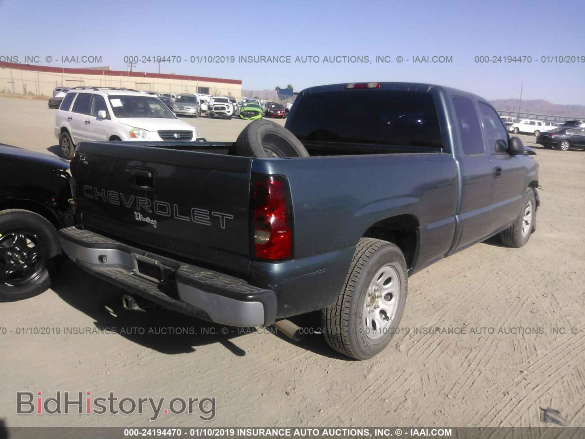 2007 CHEVROLET SILVERADO - VIN: 1GCEC19VX7Z134053 - Фото 4