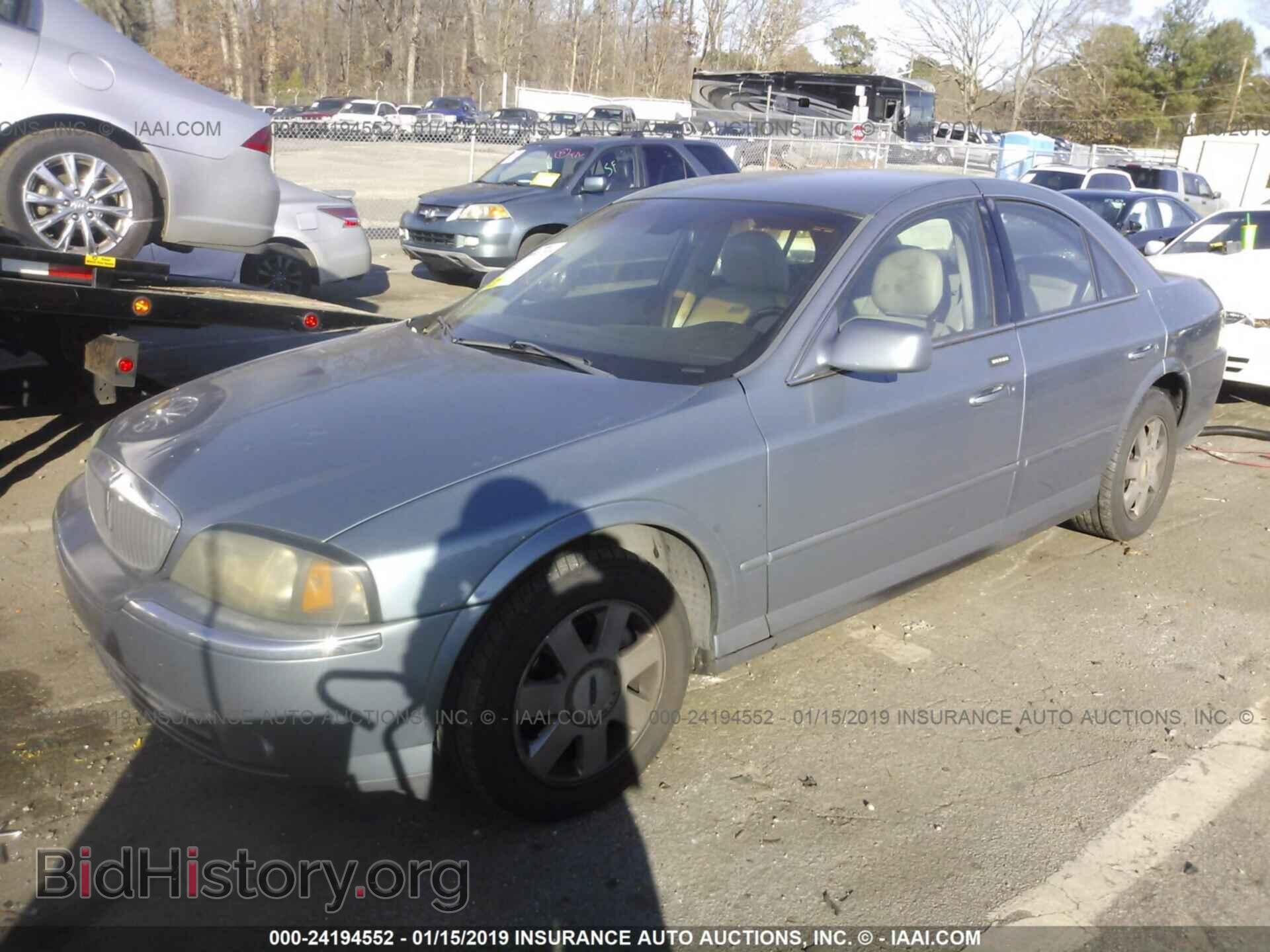 2003 LINCOLN LS - VIN: 1LNHM86S73Y694184 - Фото 2