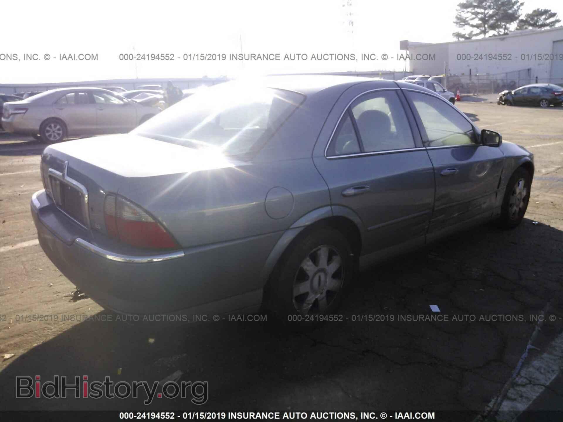 2003 LINCOLN LS - VIN: 1LNHM86S73Y694184 - Фото 4