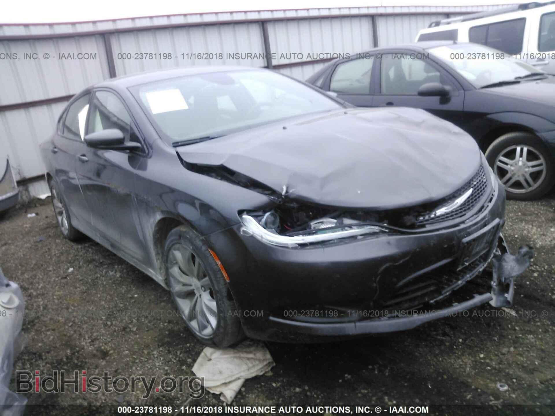 Фотография 1C3CCCBB0GN128499 - CHRYSLER 200 2016