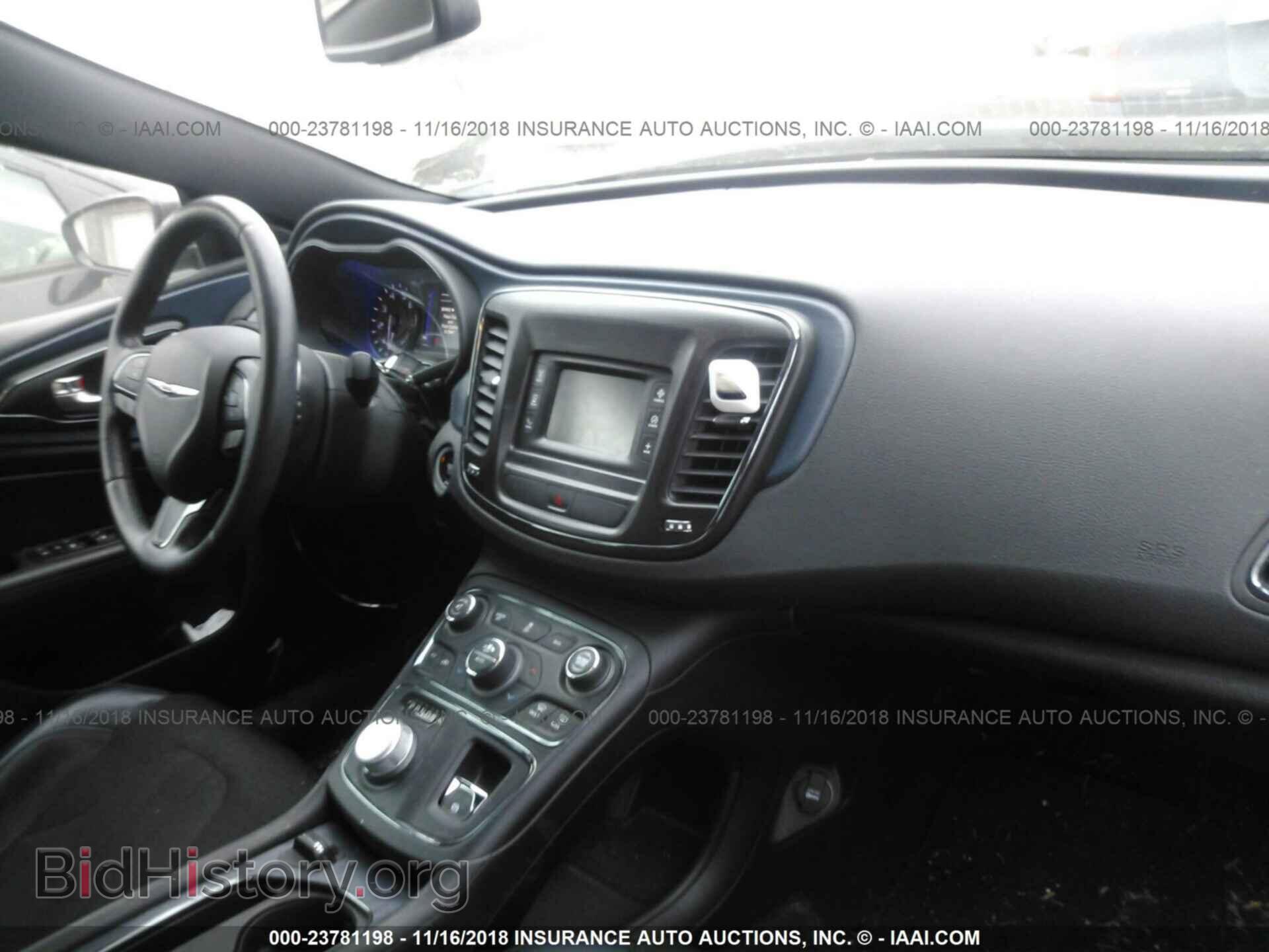 2016 CHRYSLER 200 - VIN: 1C3CCCBB0GN128499 - Фото 5