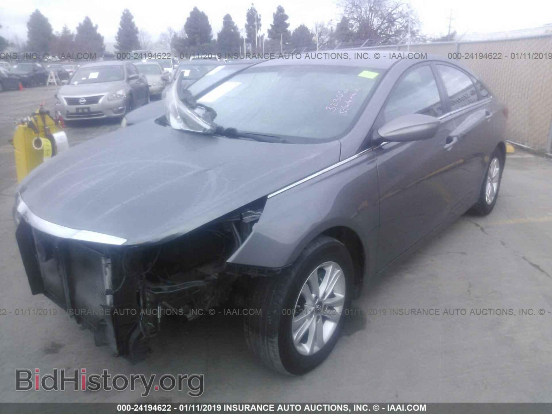 2012 HYUNDAI SONATA - VIN: 5NPEB4AC5CH467874 - Photo 2