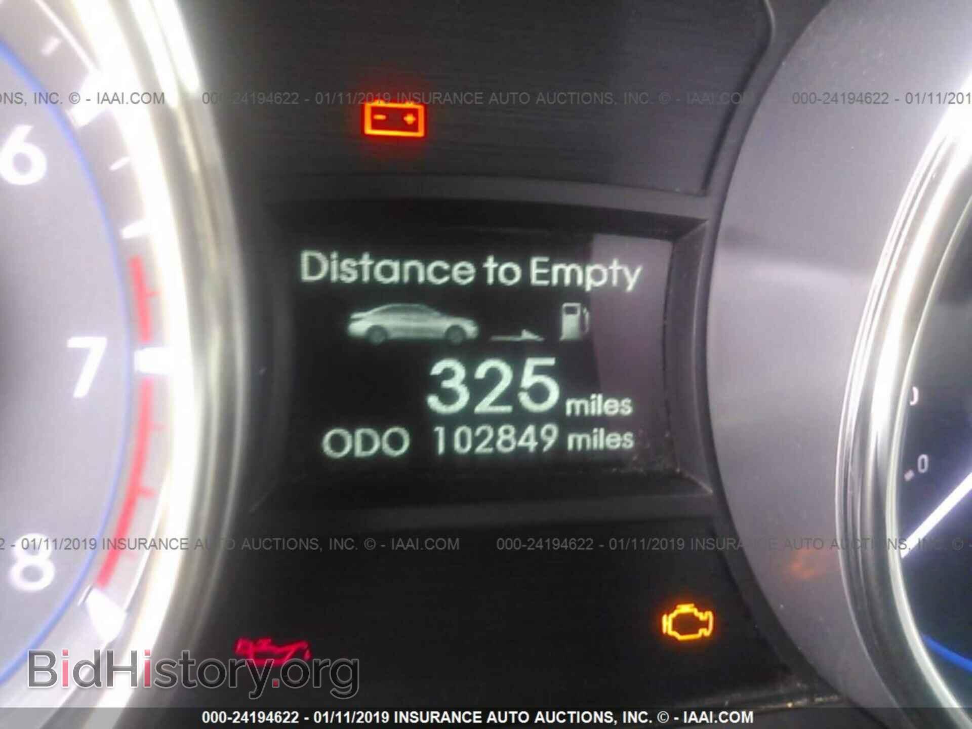 2012 HYUNDAI SONATA - VIN: 5NPEB4AC5CH467874 - Photo 7