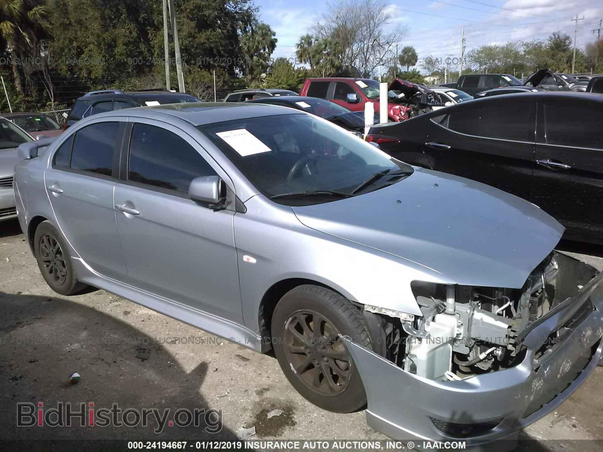 Фотография JA32U2FU5BU005465 - MITSUBISHI LANCER 2011
