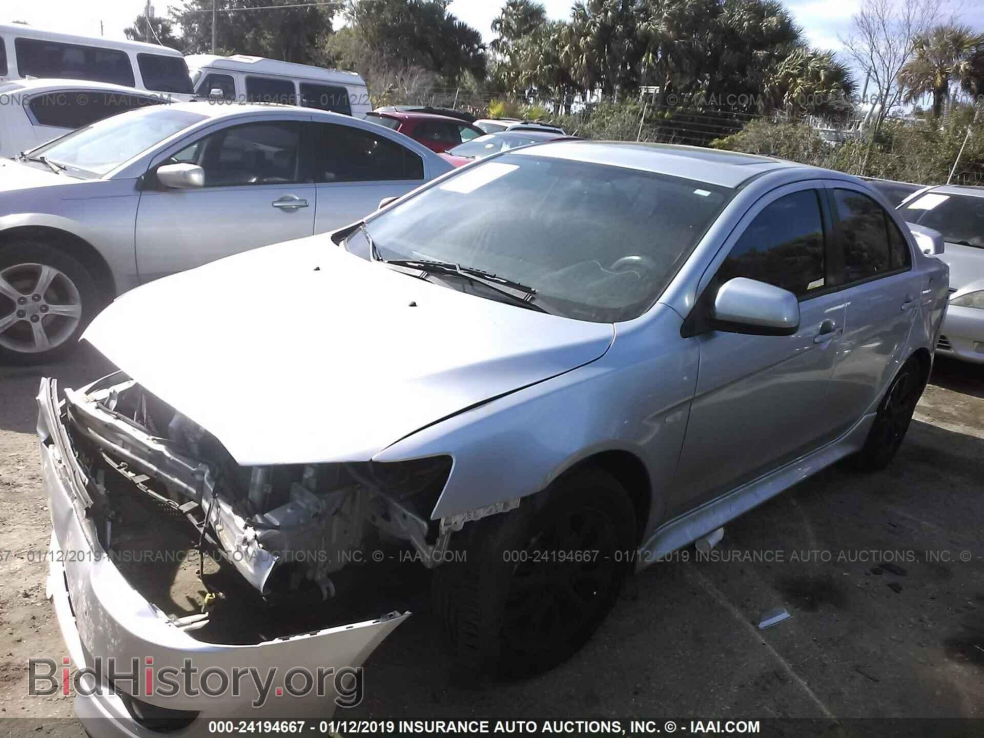 2011 MITSUBISHI LANCER - VIN: JA32U2FU5BU005465 - Фото 2