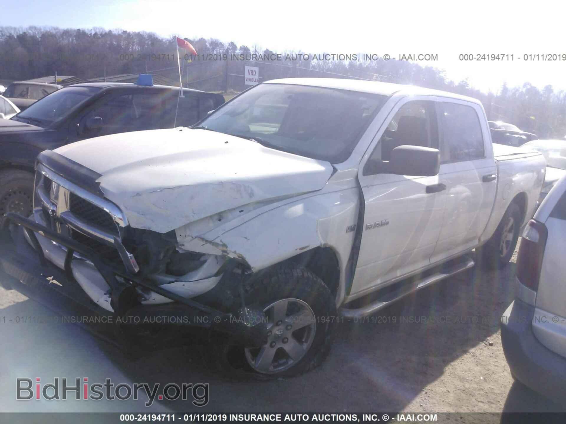 2009 DODGE RAM 1500 - VIN: 1D3HV13T39S734298 - Фото 2