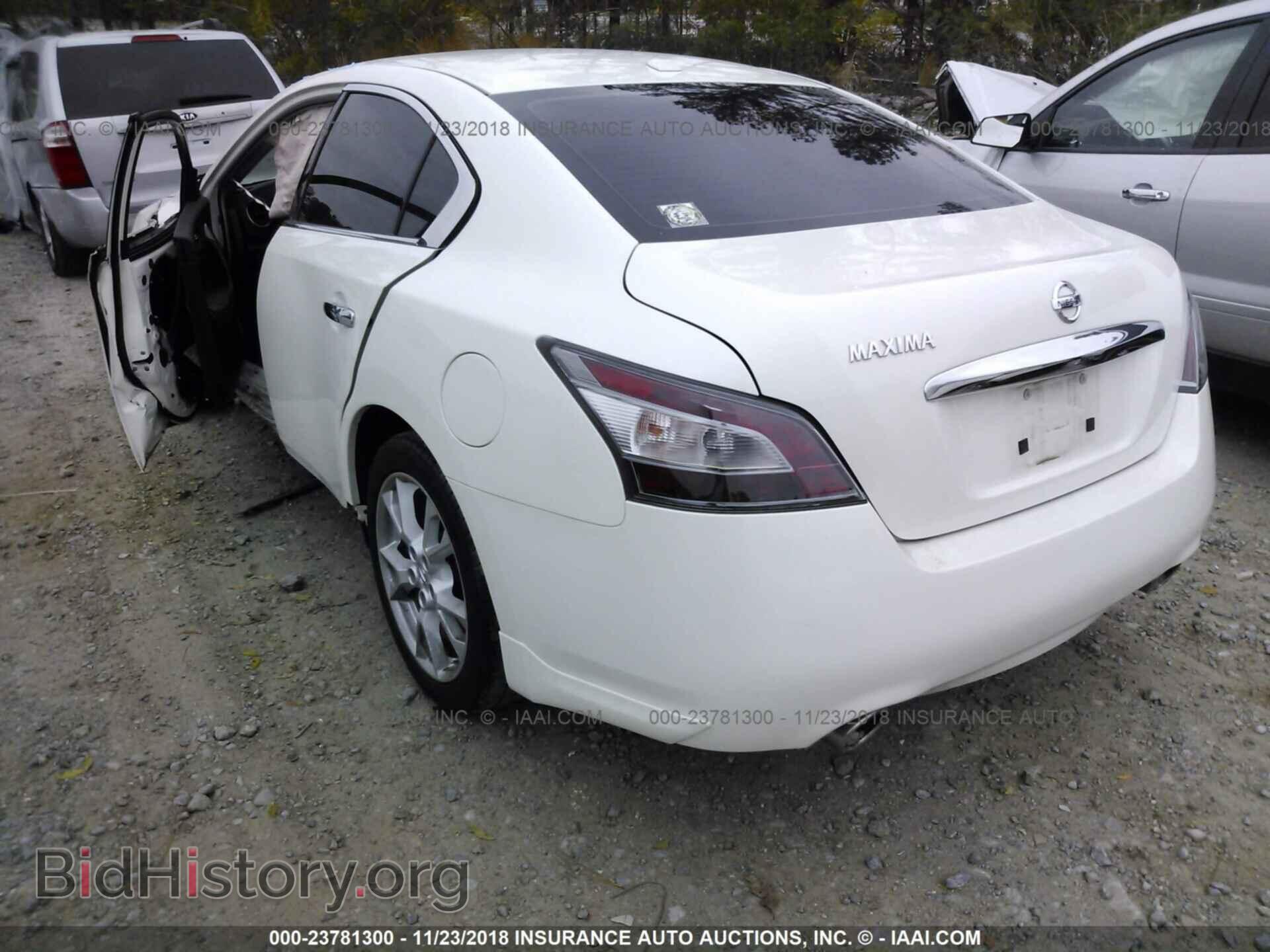 2012 NISSAN MAXIMA - VIN: 1N4AA5AP5CC832968 - Фото 3