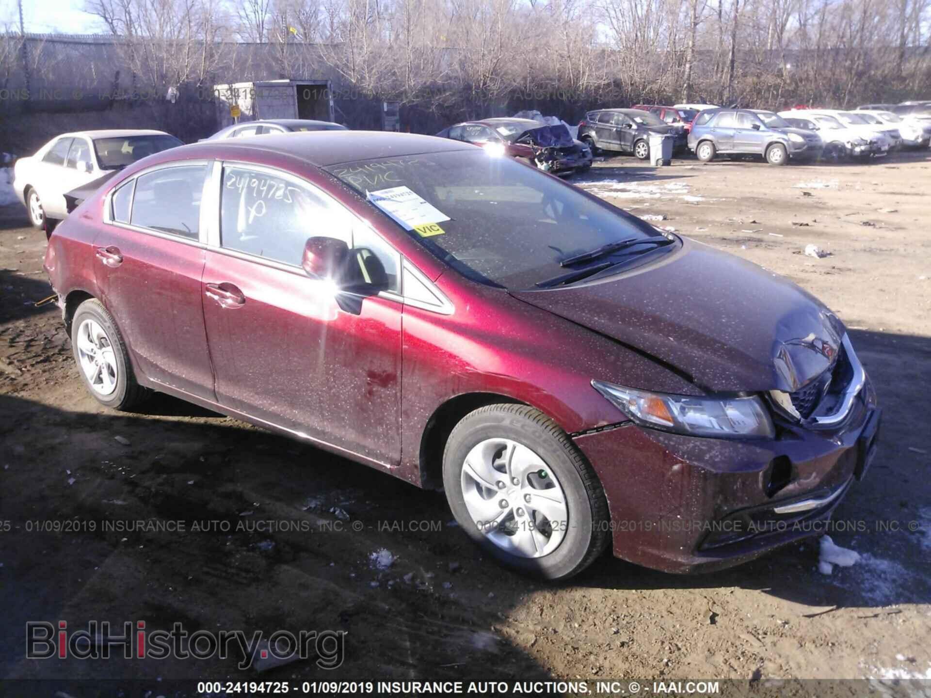 Фотография 19XFB2F51DE079680 - HONDA CIVIC 2013