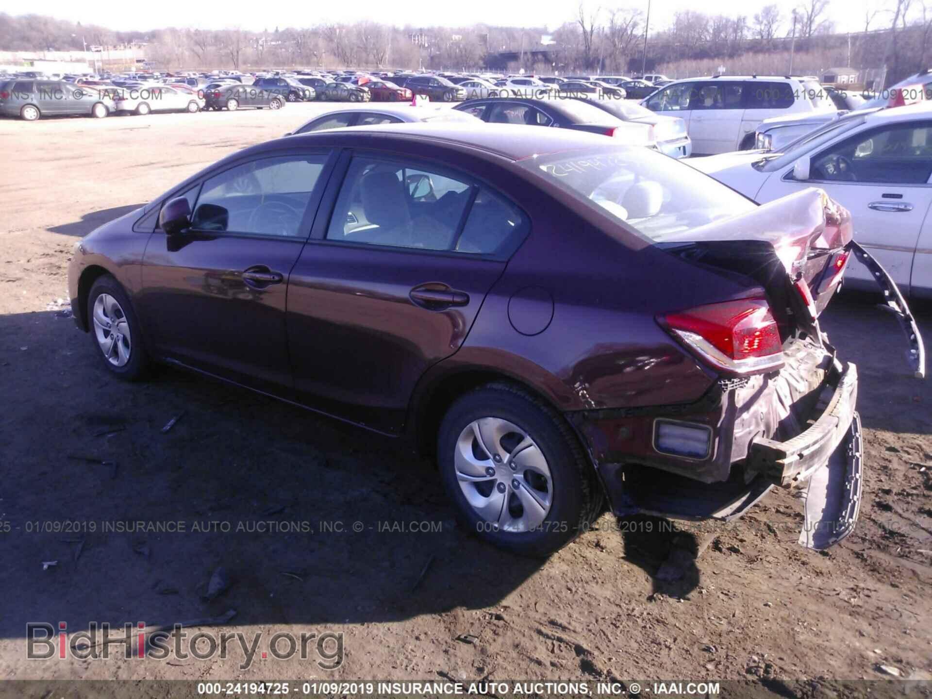 2013 HONDA CIVIC - VIN: 19XFB2F51DE079680 - Photo 3