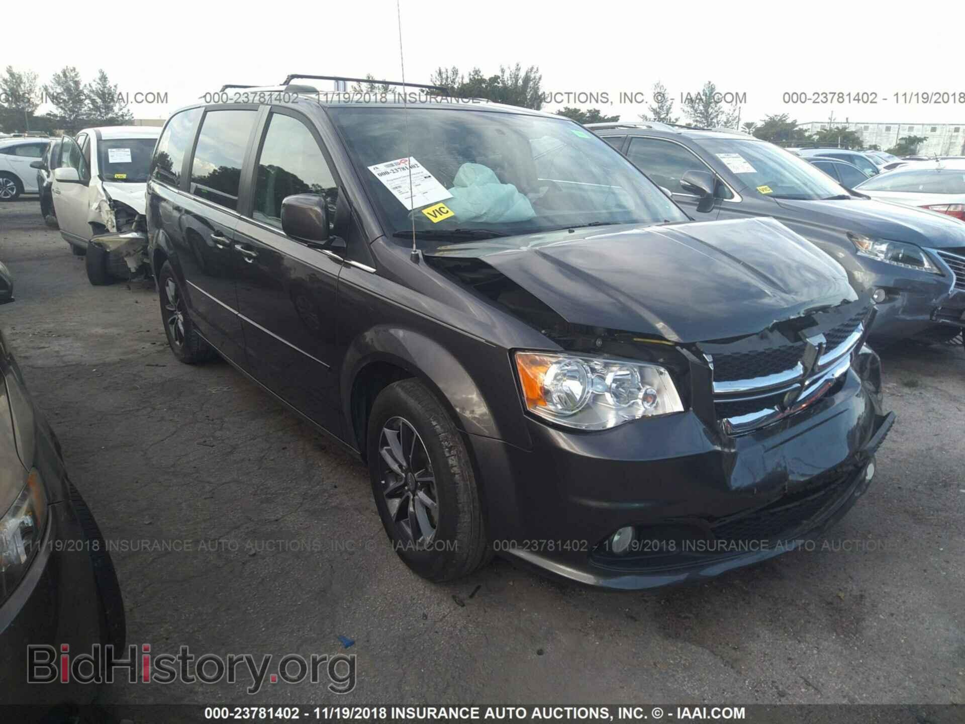 Photo 2C4RDGCG2HR557877 - DODGE GRAND CARAVAN 2017