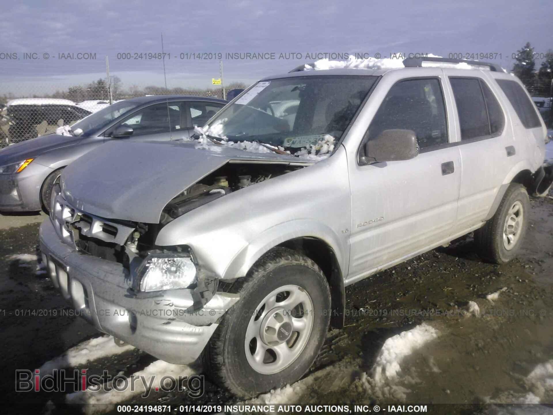 2001 ISUZU RODEO - VIN: 4S2DM58W214326778 - Photo 2