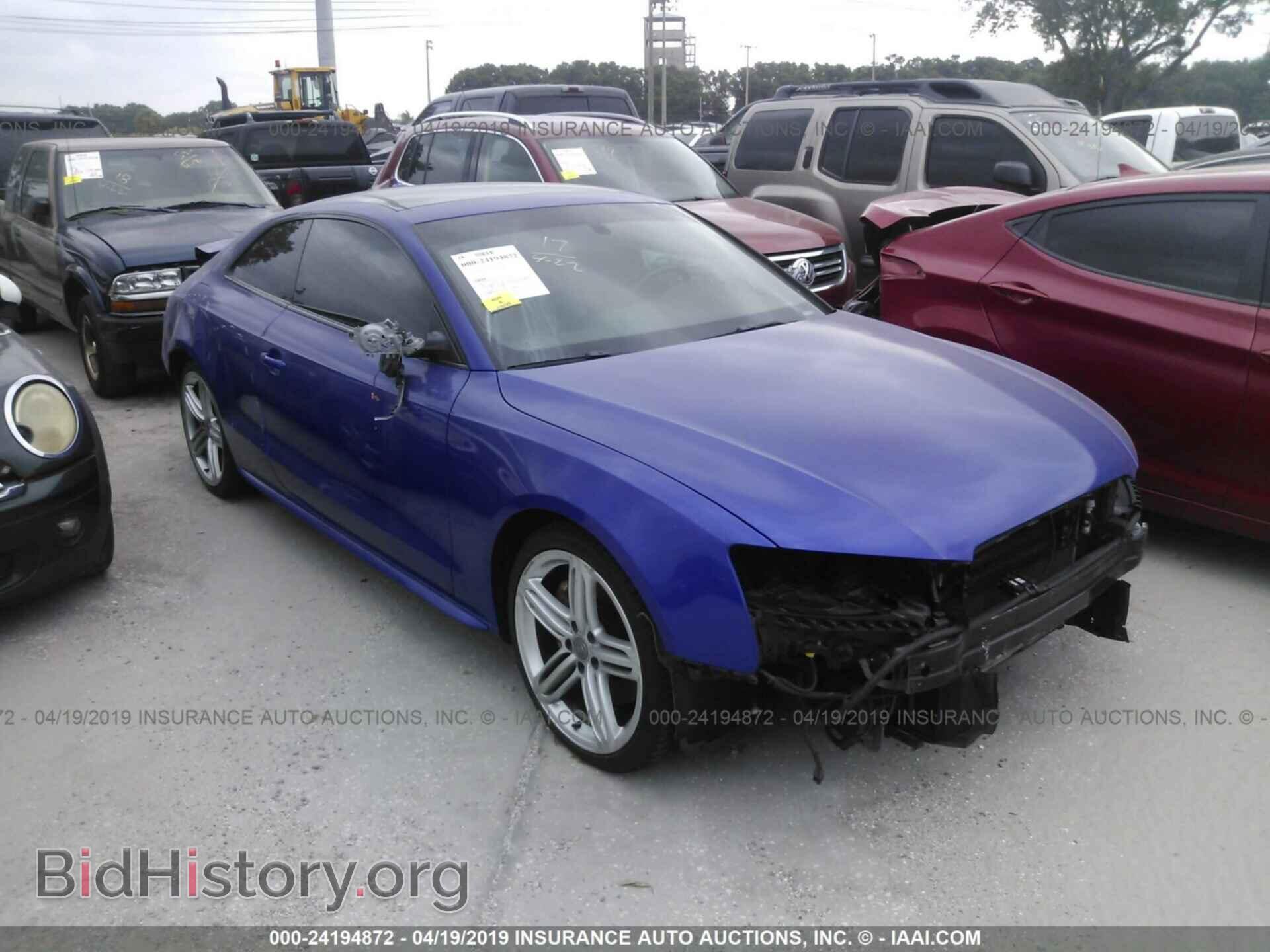Photo WAUCVAFR0AA031283 - AUDI S5 2010
