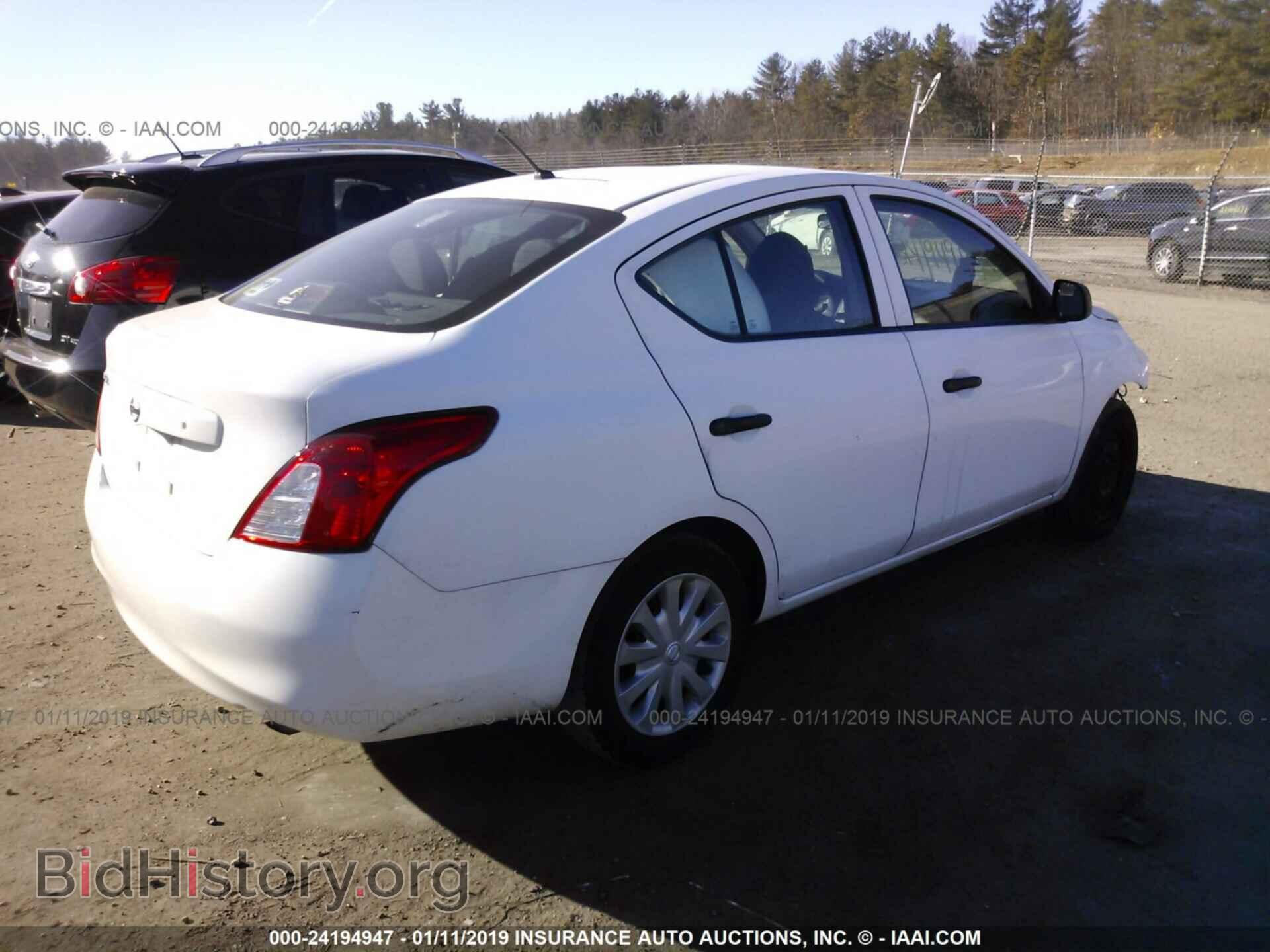 2014 NISSAN VERSA - VIN: 3N1CN7AP4EL807461 - Фото 4