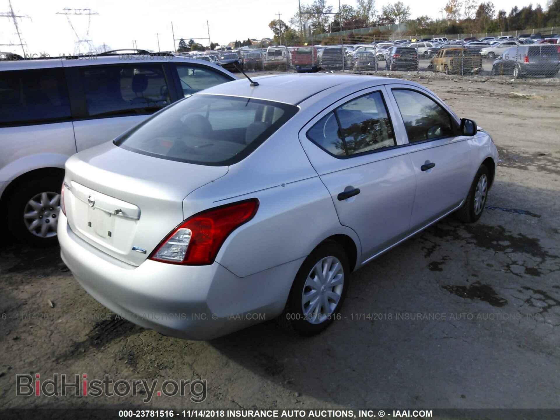 2013 NISSAN VERSA - VIN: 3N1CN7AP2DL841476 - Фото 4