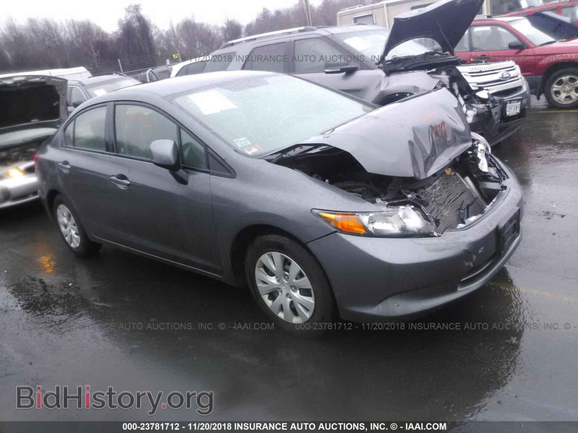 Photo 2HGFB2E5XCH538646 - HONDA CIVIC 2012