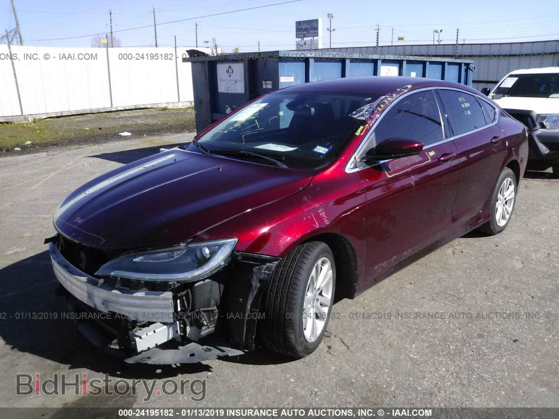 2015 CHRYSLER 200 - VIN: 1C3CCCAB9FN608444 - Photo 2