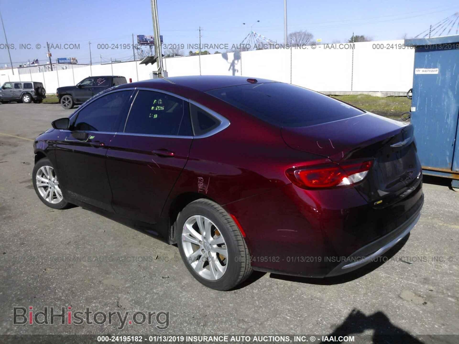 2015 CHRYSLER 200 - VIN: 1C3CCCAB9FN608444 - Photo 3