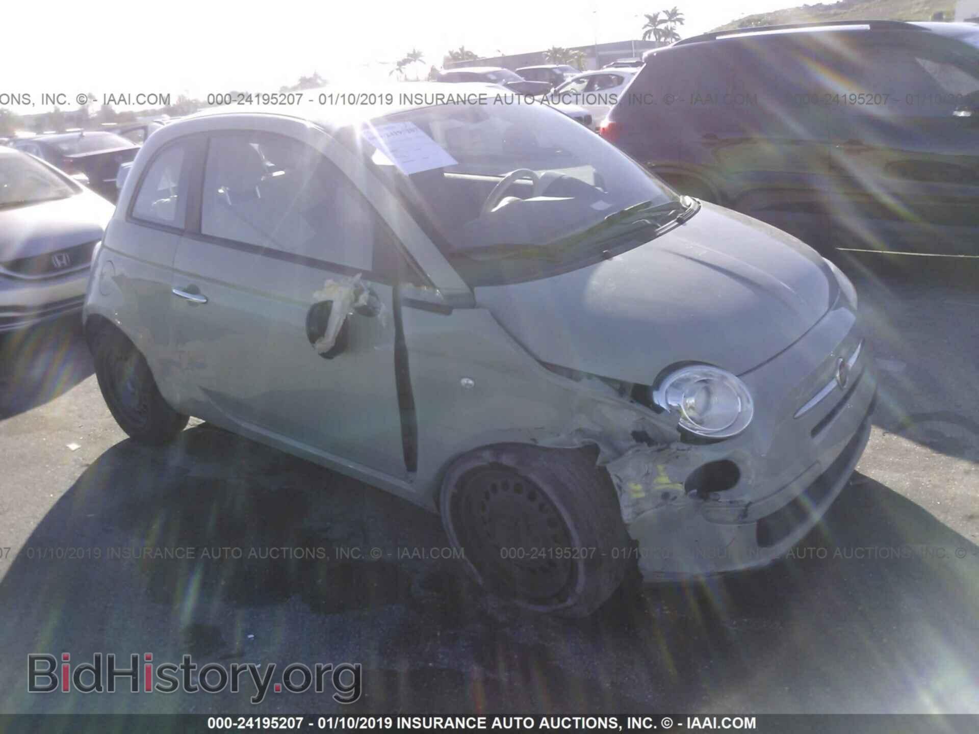 Photo 3C3CFFAR4CT379818 - FIAT 500 2012
