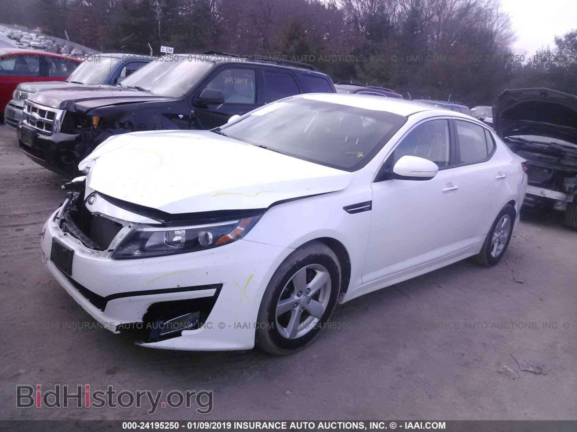 2015 KIA OPTIMA - VIN: KNAGM4A70F5621513 - Фото 2