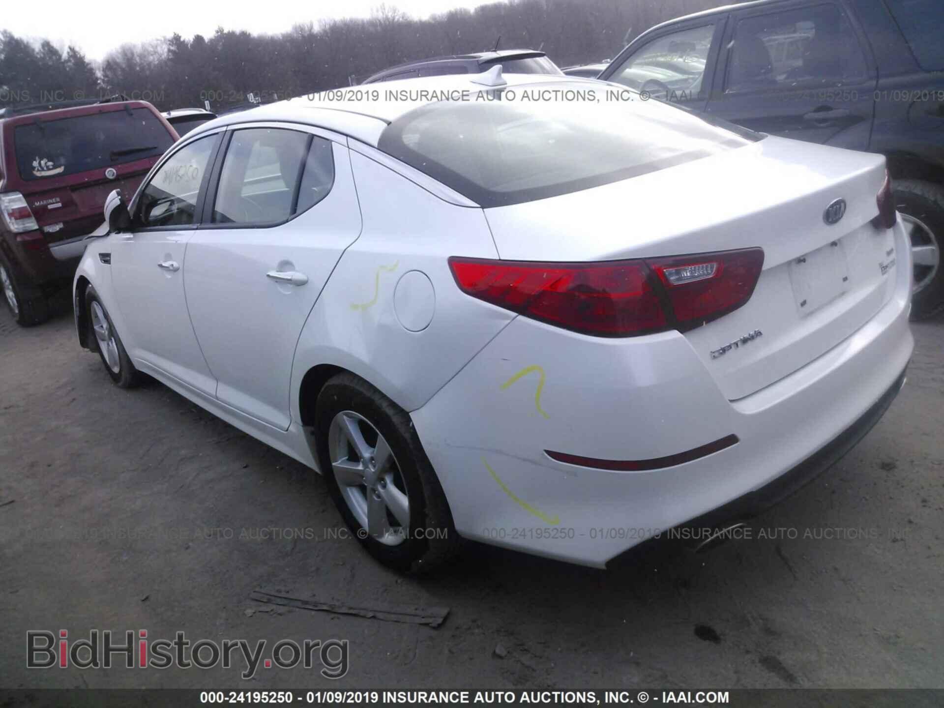 2015 KIA OPTIMA - VIN: KNAGM4A70F5621513 - Фото 3