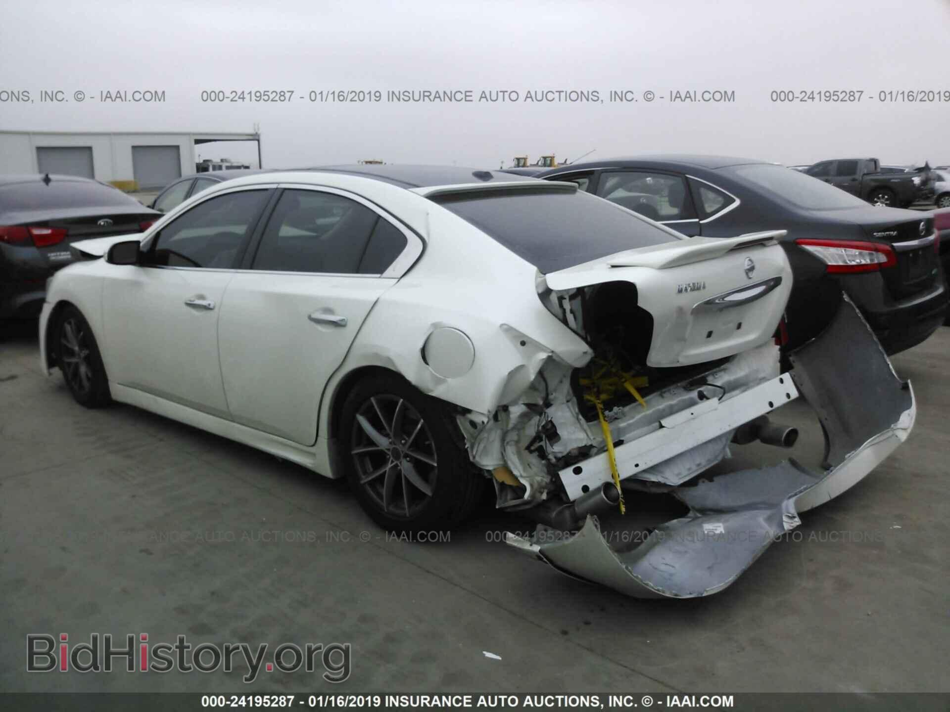 2014 NISSAN MAXIMA - VIN: 1N4AA5AP4EC487693 - Фото 3