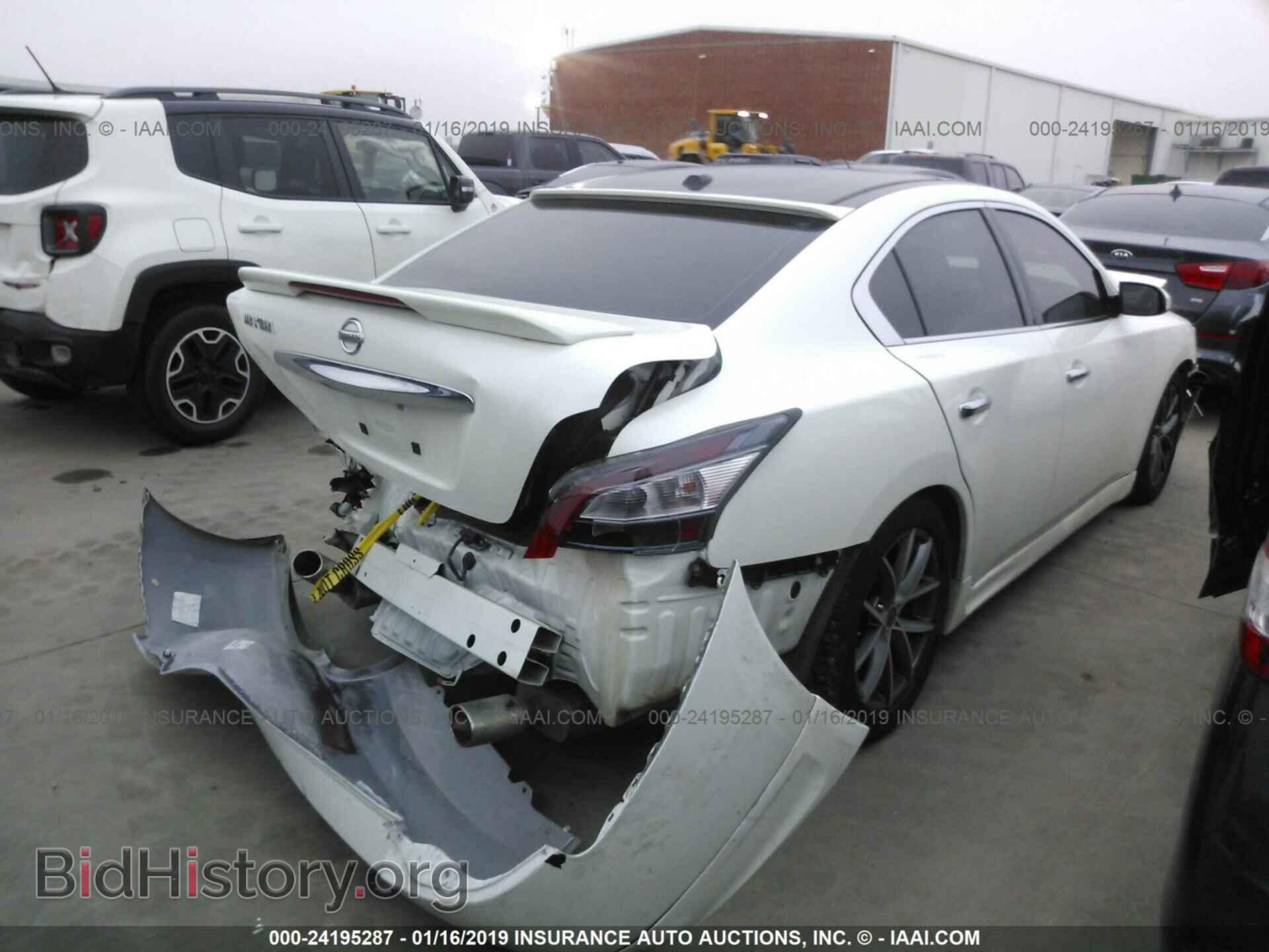 2014 NISSAN MAXIMA - VIN: 1N4AA5AP4EC487693 - Фото 4