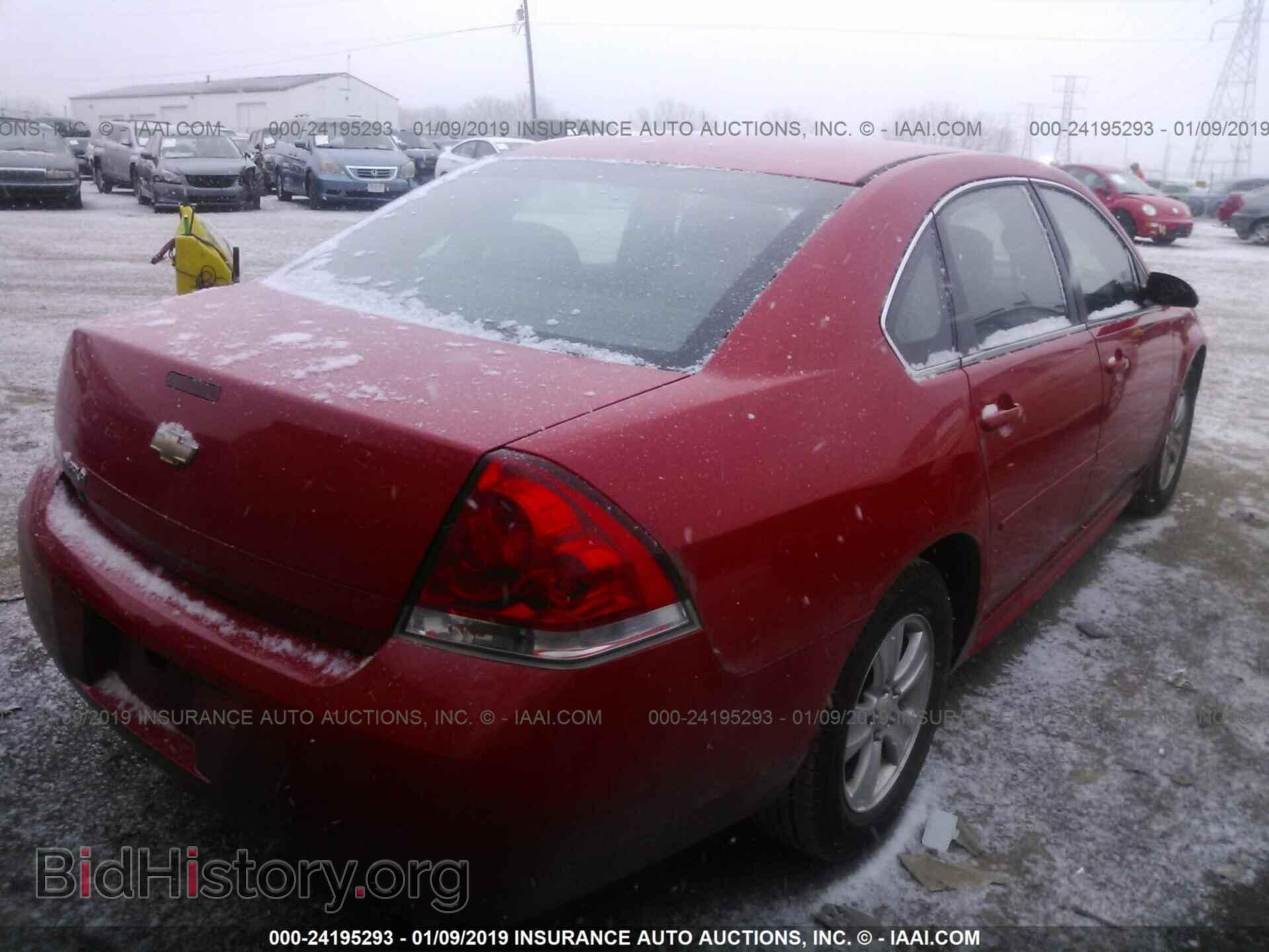 2012 CHEVROLET IMPALA - VIN: 2G1WF5E32C1292258 - Фото 4