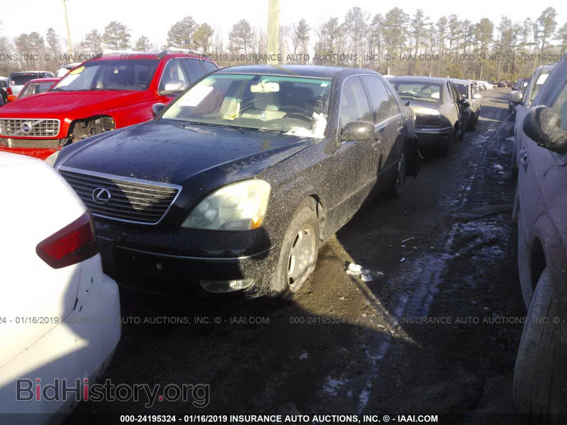 2002 LEXUS LS - VIN: JTHBN30F920061459 - Фото 2
