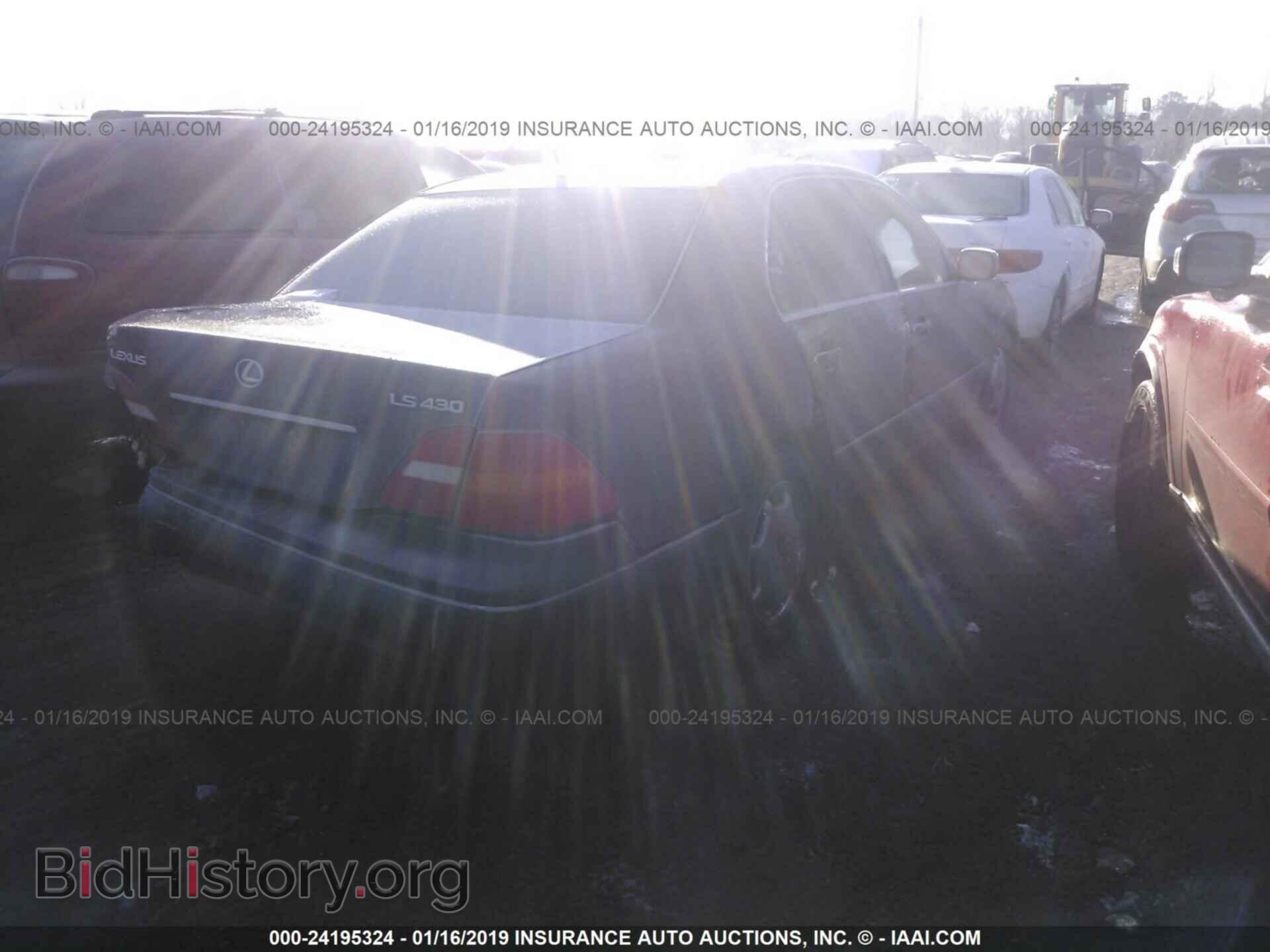 2002 LEXUS LS - VIN: JTHBN30F920061459 - Фото 4