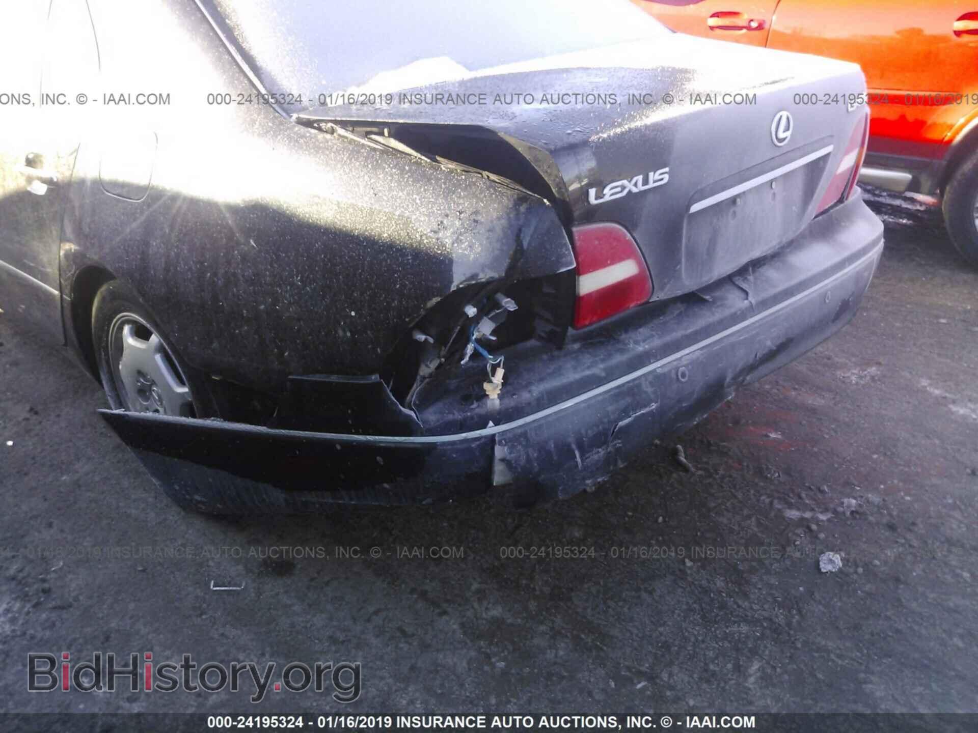 2002 LEXUS LS - VIN: JTHBN30F920061459 - Фото 6