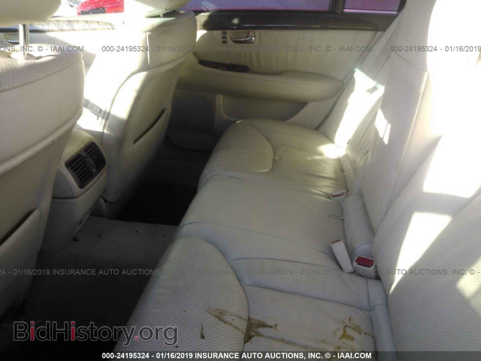 2002 LEXUS LS - VIN: JTHBN30F920061459 - Фото 8