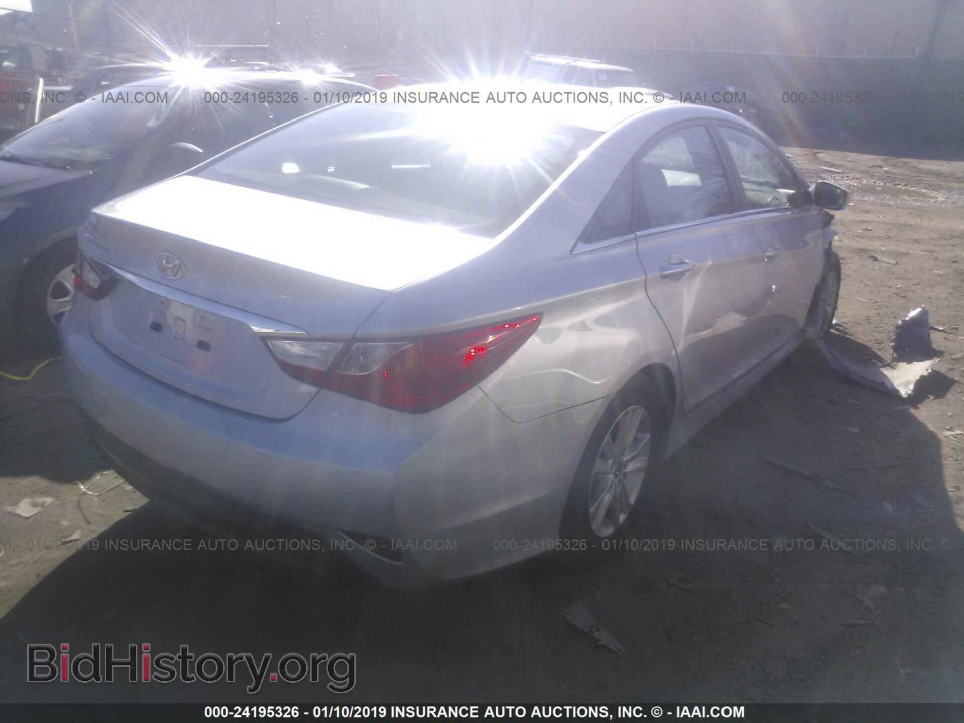 2014 HYUNDAI SONATA - VIN: 5NPEB4AC2EH902871 - Photo 4