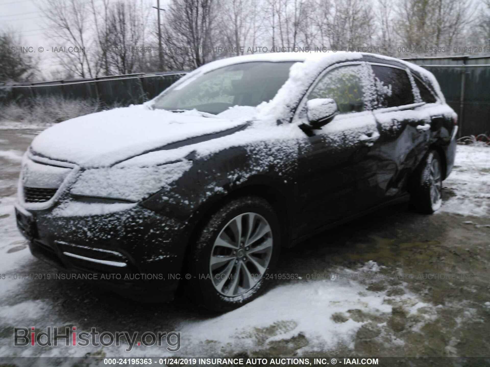 2015 ACURA MDX - VIN: 5FRYD4H40FB027813 - Фото 2