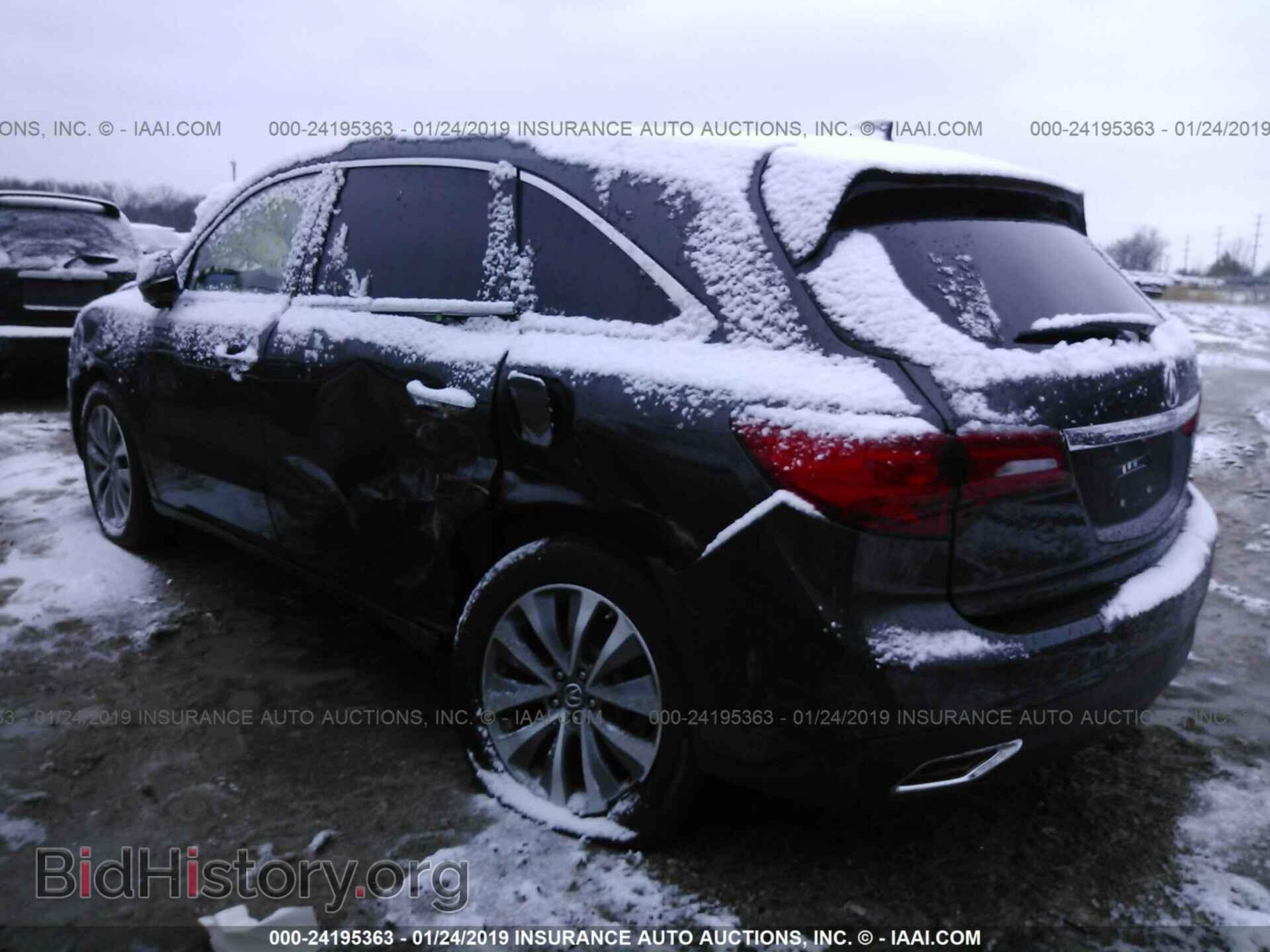2015 ACURA MDX - VIN: 5FRYD4H40FB027813 - Фото 3