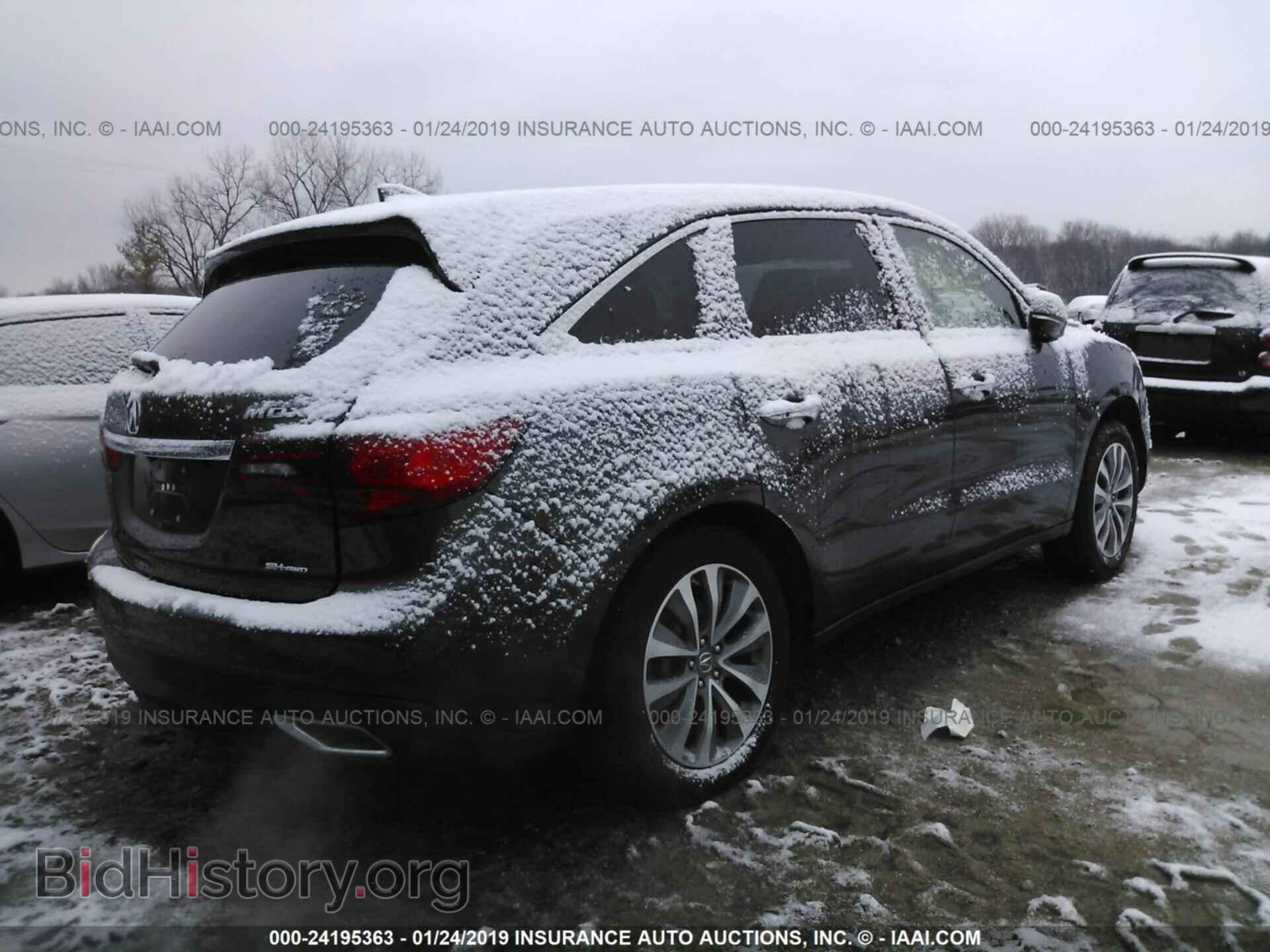 2015 ACURA MDX - VIN: 5FRYD4H40FB027813 - Фото 4