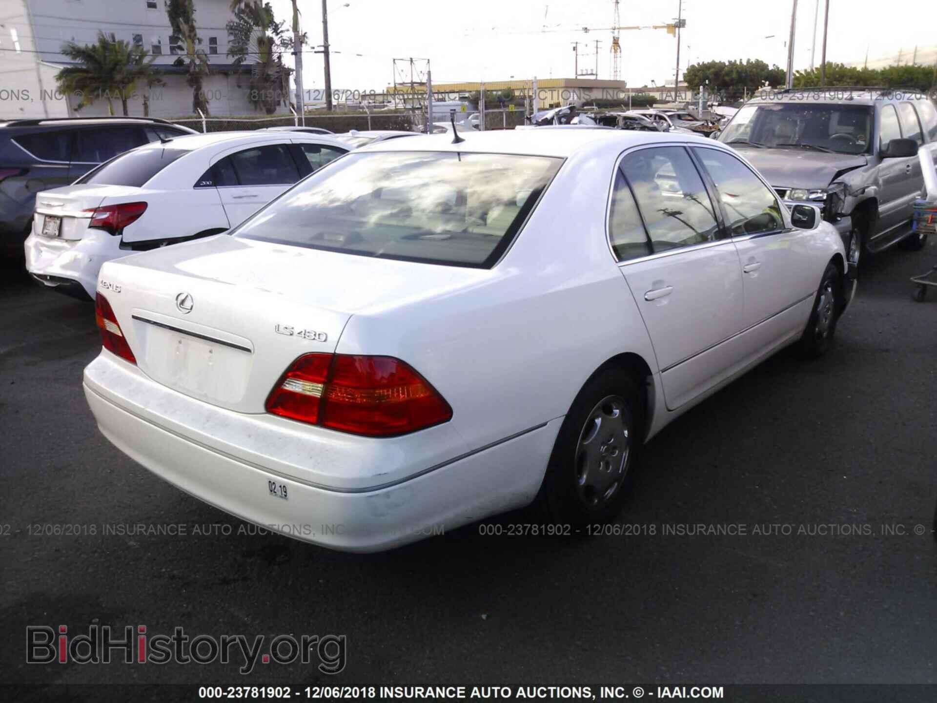 2001 LEXUS LS - VIN: JTHBN30FX10022927 - Photo 4
