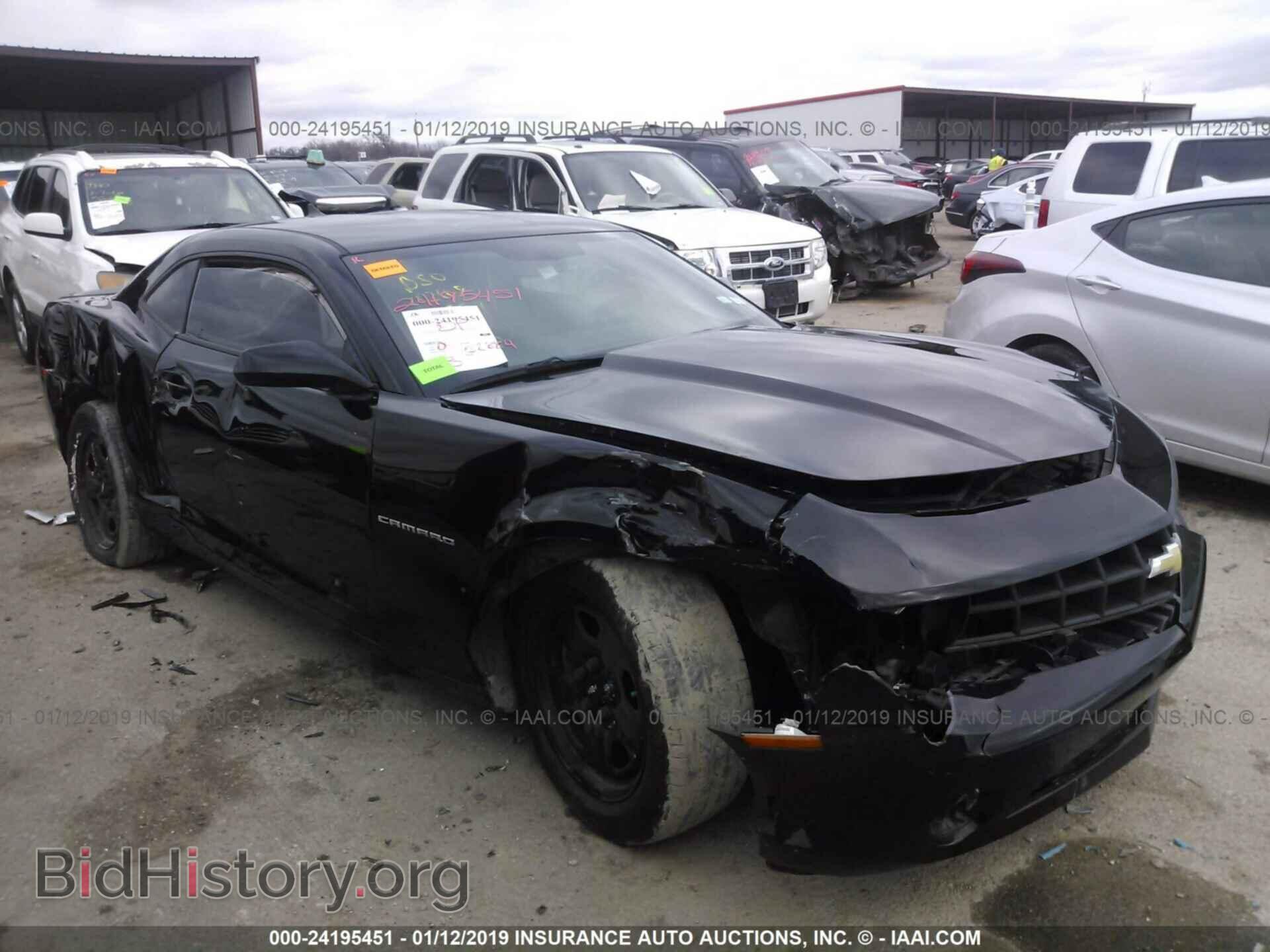 Фотография 2G1FA1E38D9240319 - CHEVROLET CAMARO 2013