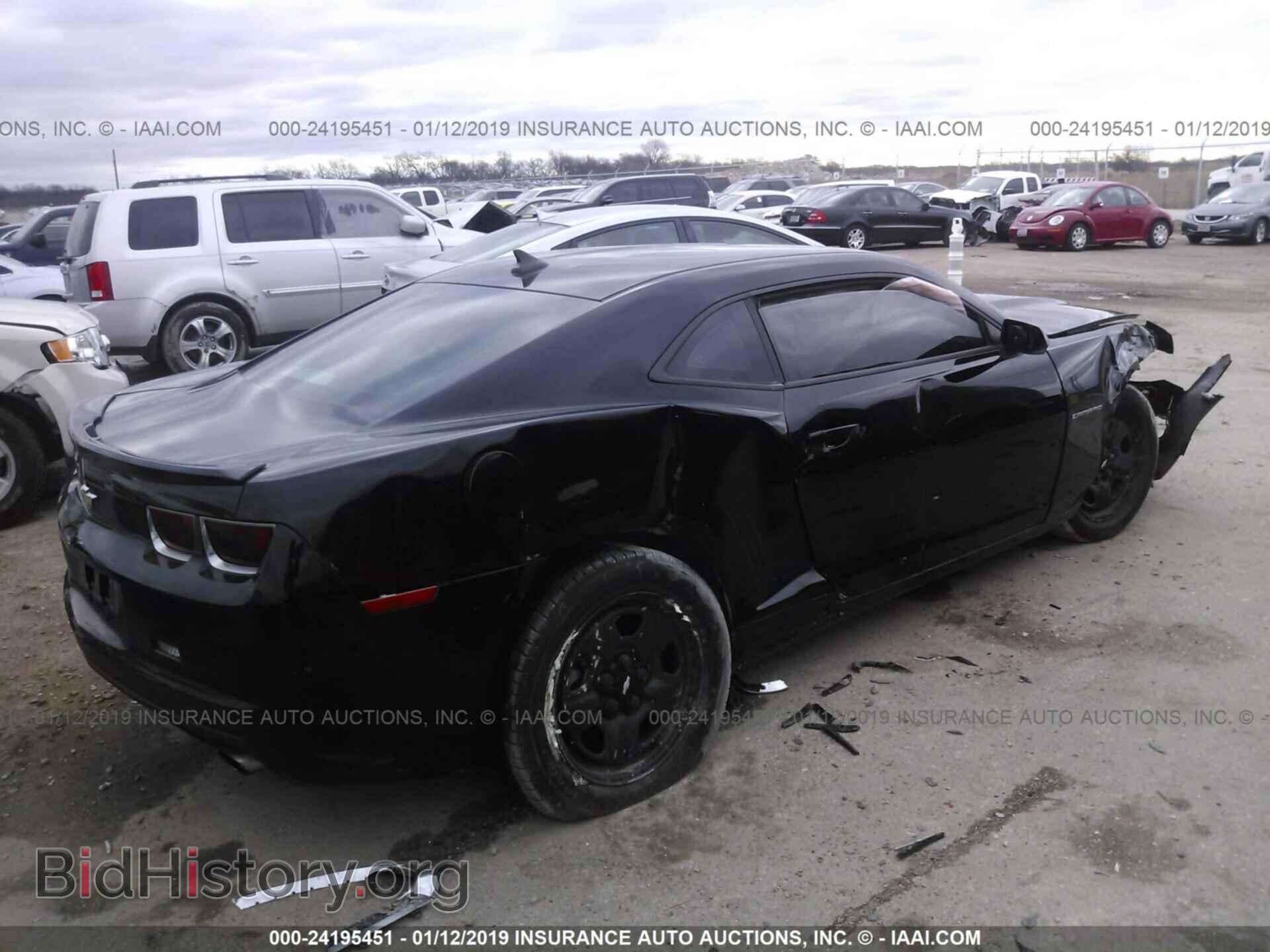 2013 CHEVROLET CAMARO - VIN: 2G1FA1E38D9240319 - Фото 4