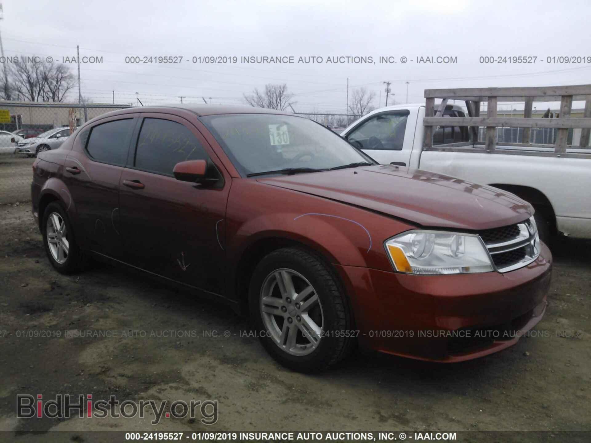Photo 1C3CDZCB6CN154694 - DODGE AVENGER 2012