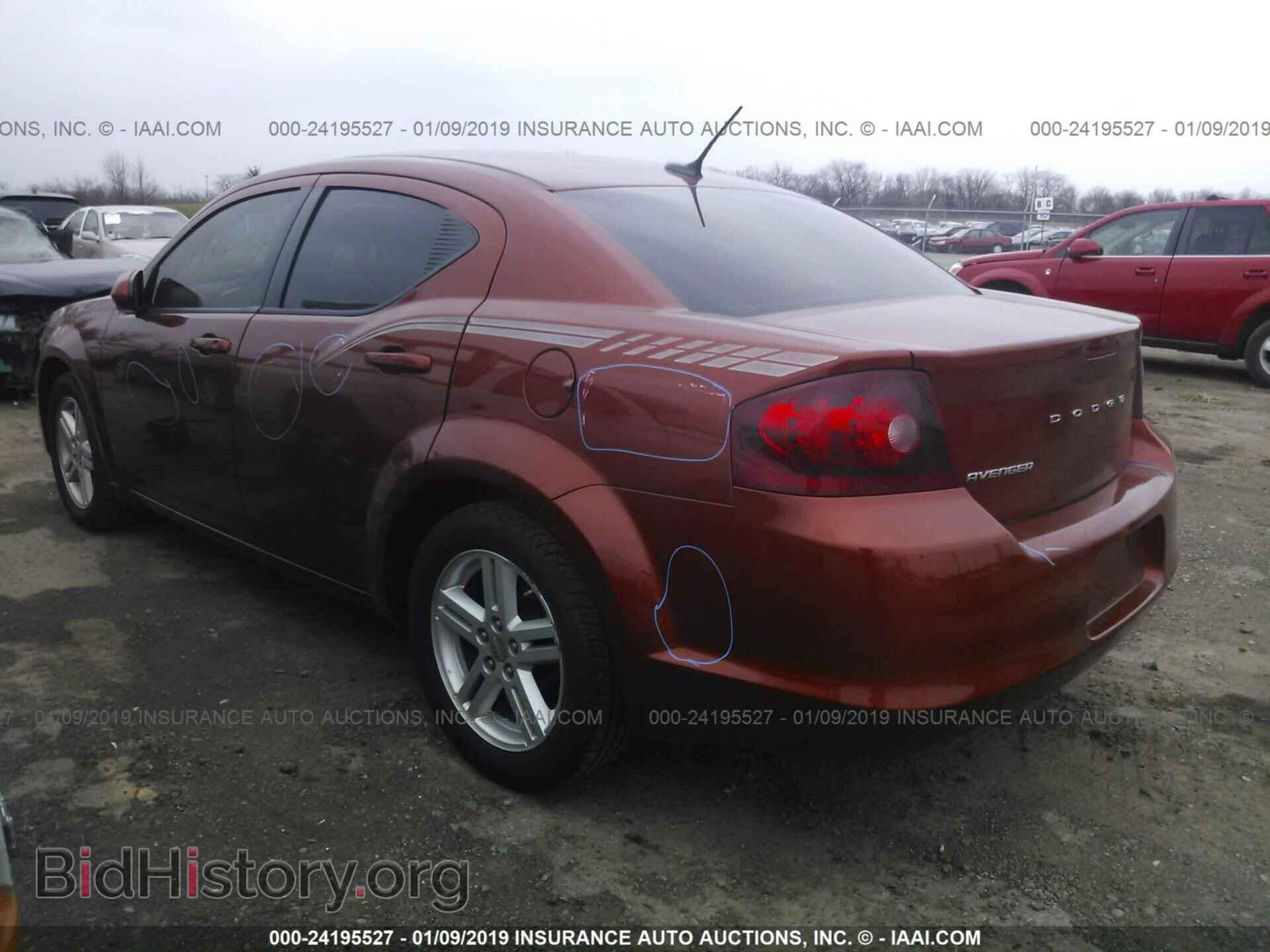 2012 DODGE AVENGER - VIN: 1C3CDZCB6CN154694 - Photo 3
